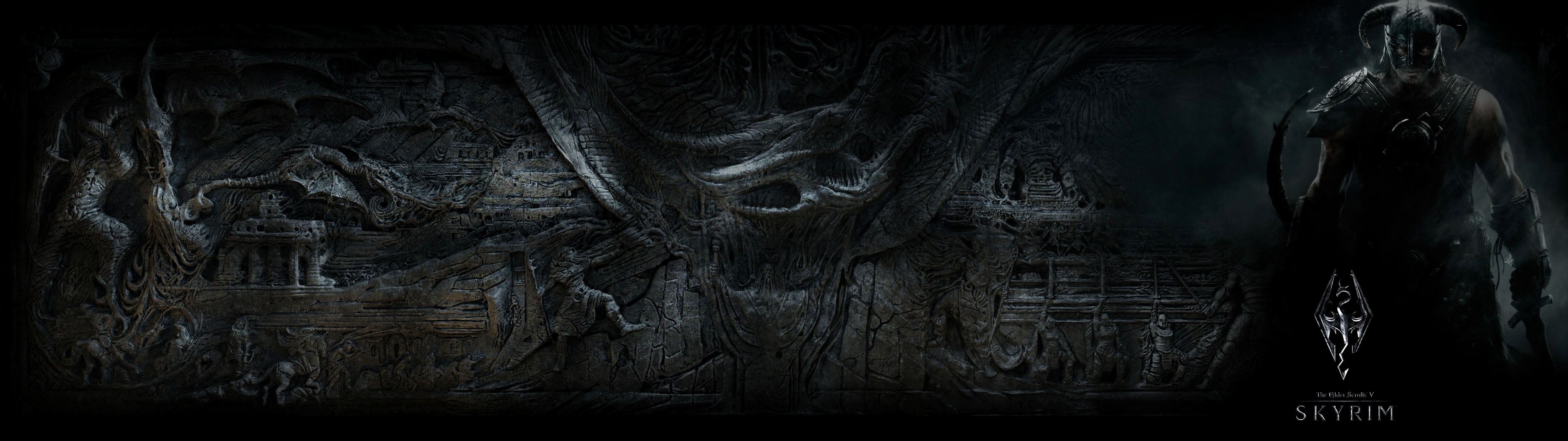 The Elder Scrolls V: Skyrim game art HD Wallpaper