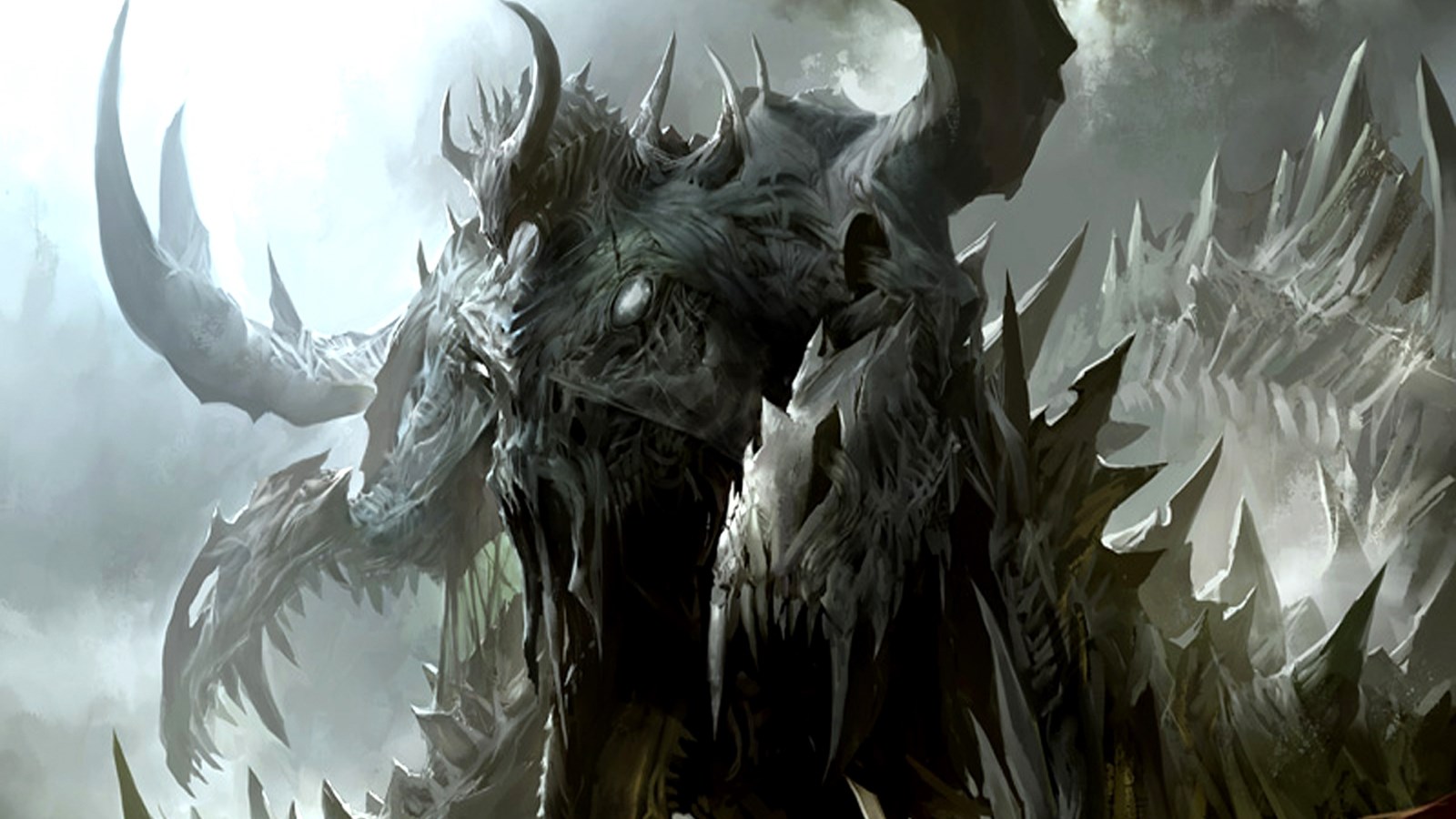 Guild Wars 2 Creature in Fog HD Wallpaper
