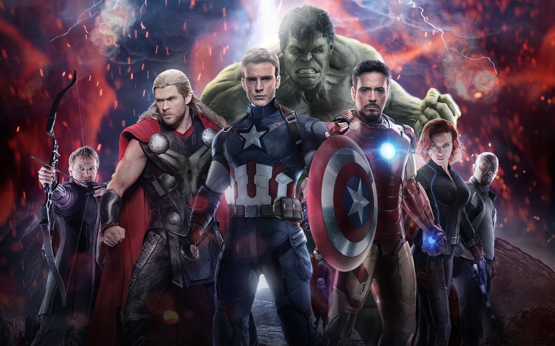 Avengers from Marvel Comics HD Wallpaper