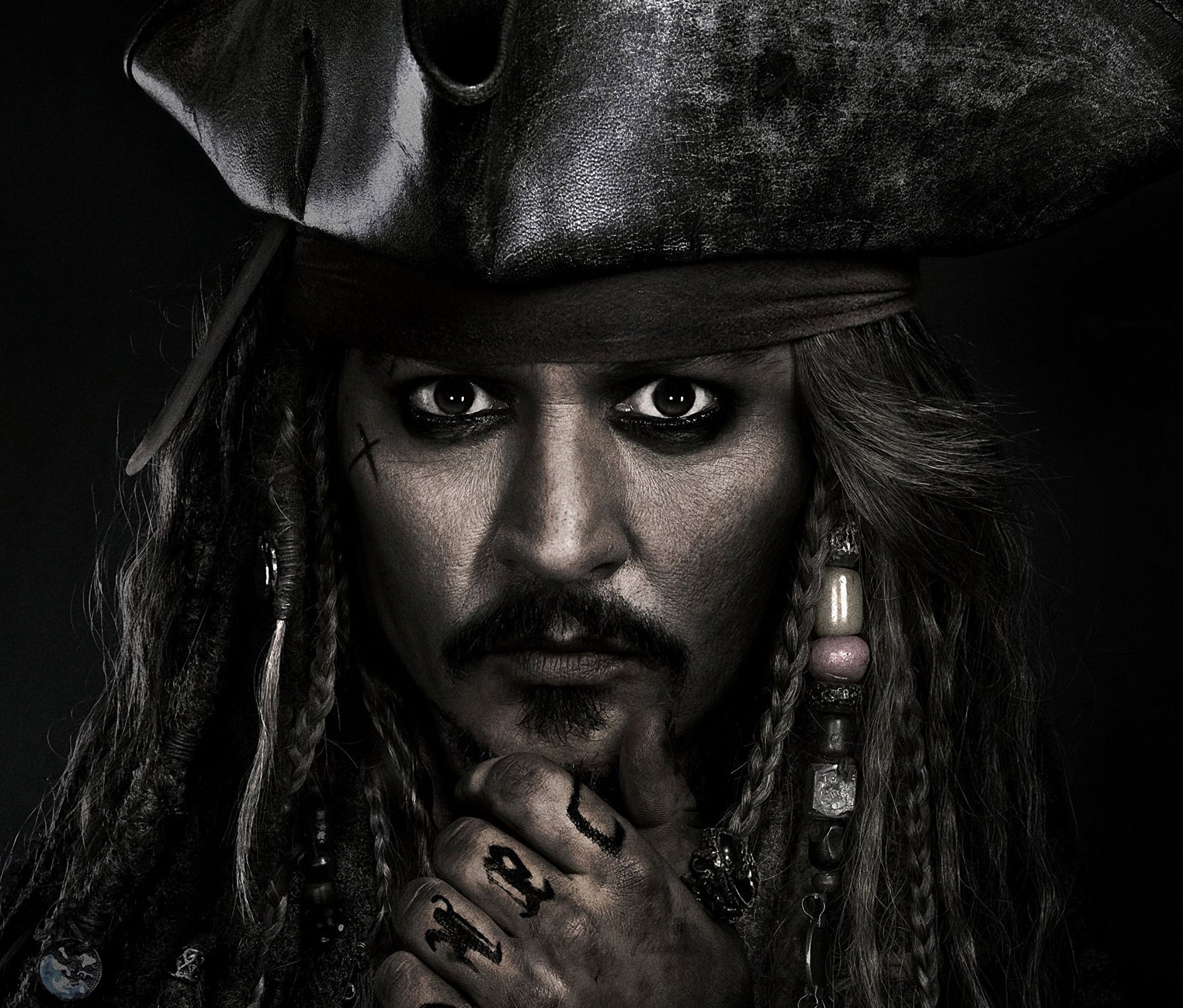 Captain Jack Sparrow from Pirates of the Caribbean HD Wallpaper