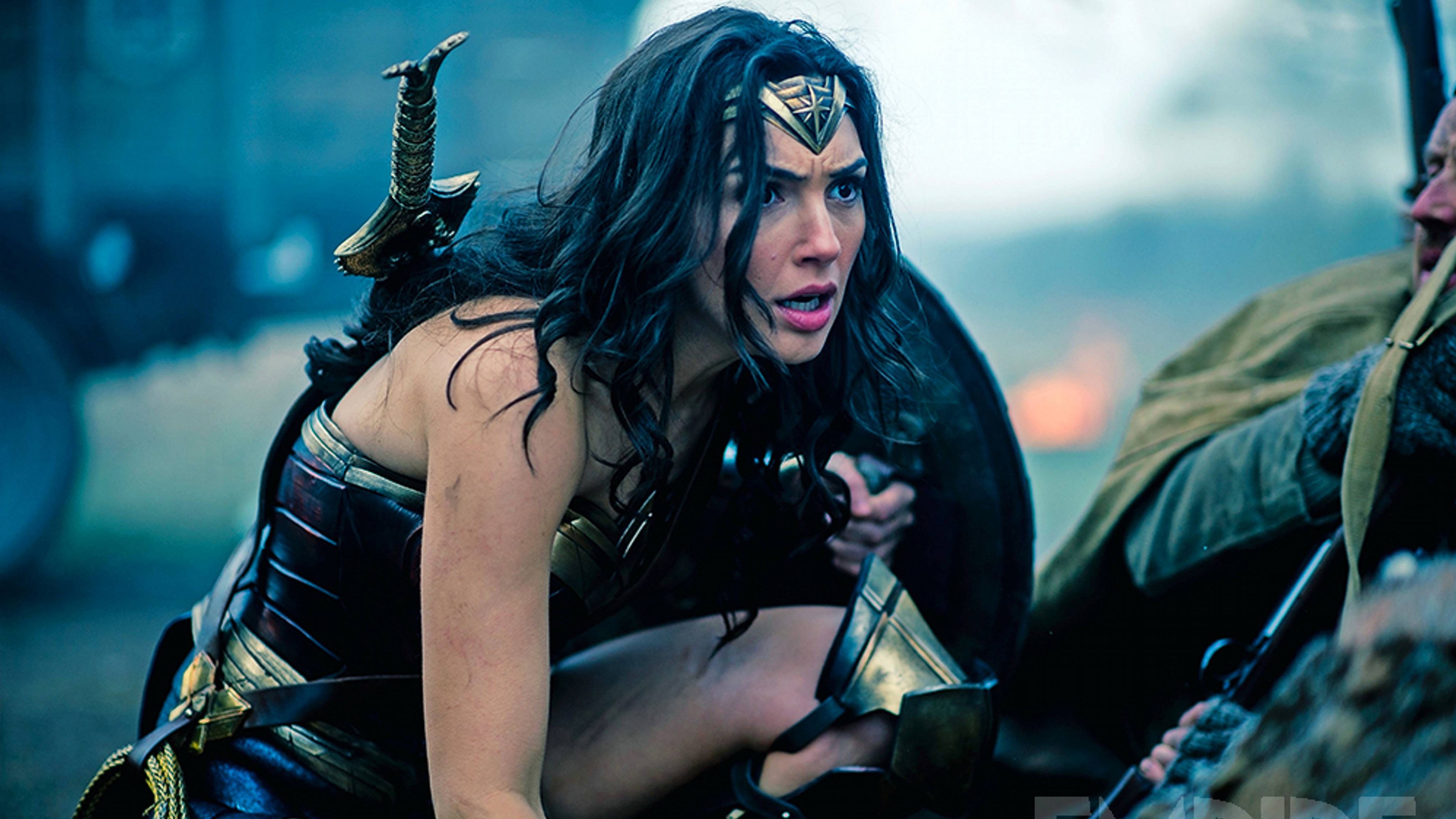 Wonder Woman in battle 4K HD Wallpaper