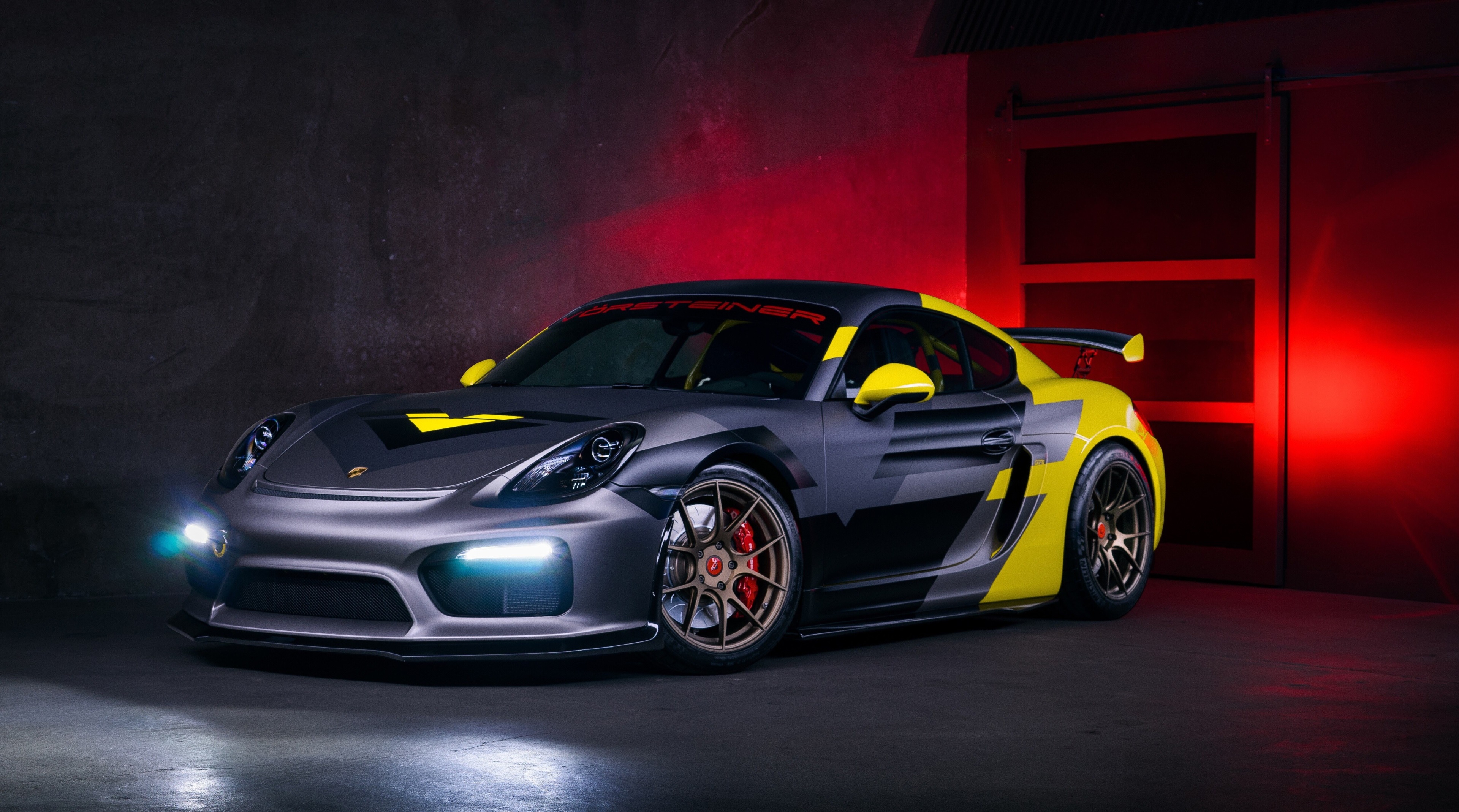 Porsche Cayman GT4 4K Sports Car HD Wallpaper