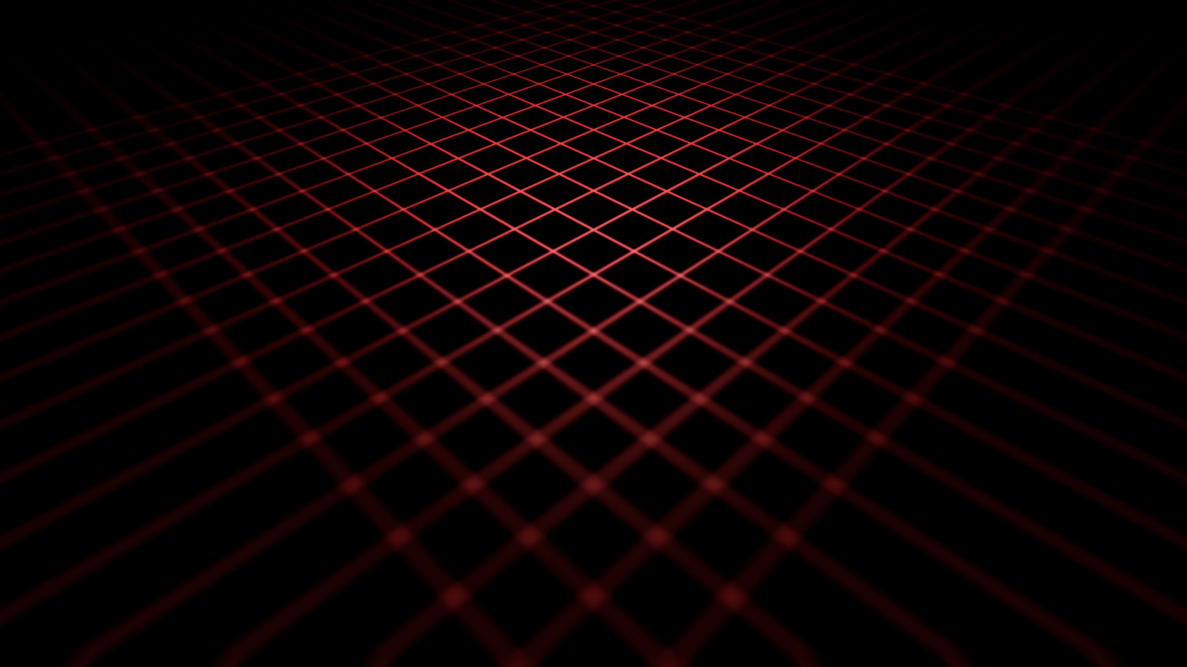 Red Abstract Grid in 4K HD Wallpaper