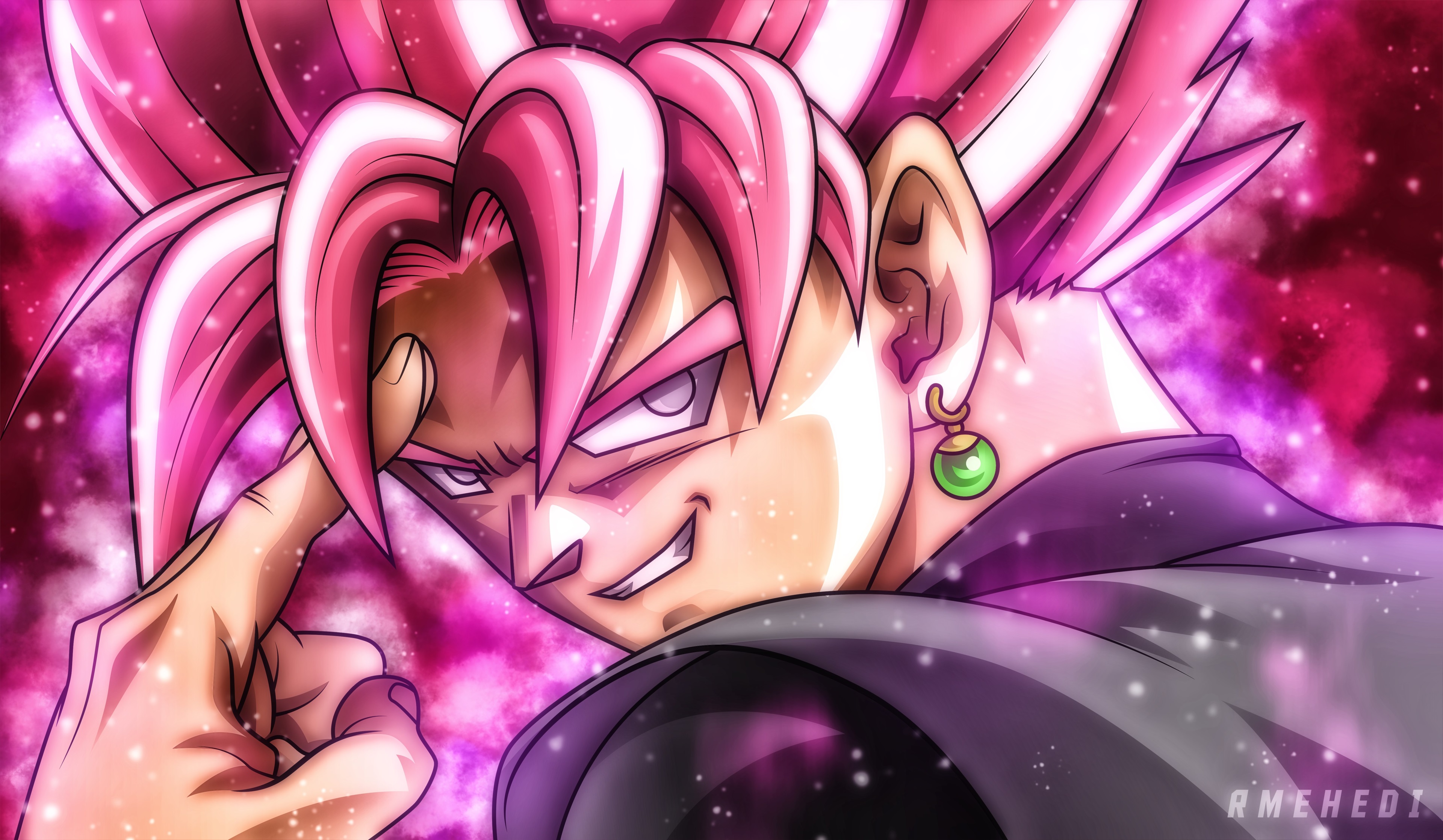 Goku Black from Dragon Ball Super 4K HD Wallpaper