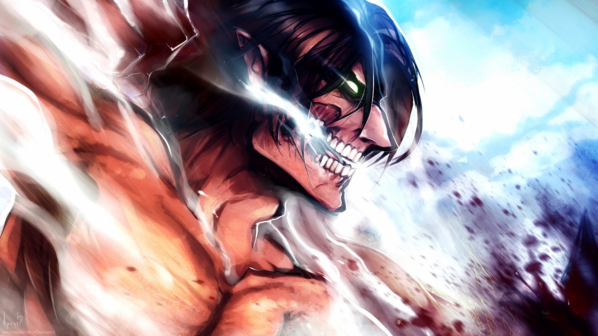 Eren Yeager from Attack on Titan HD Wallpaper