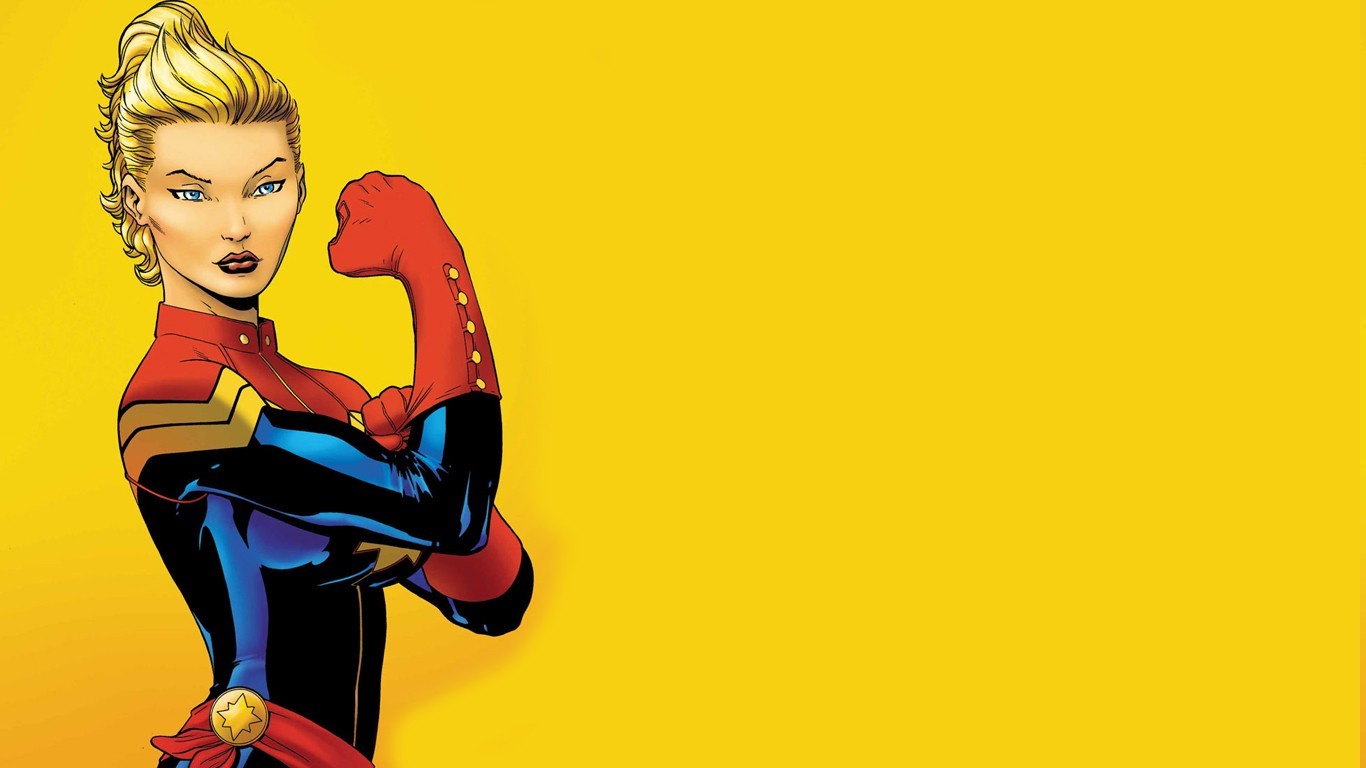 Captain Marvel from Marvel Comics HD Wallpaper