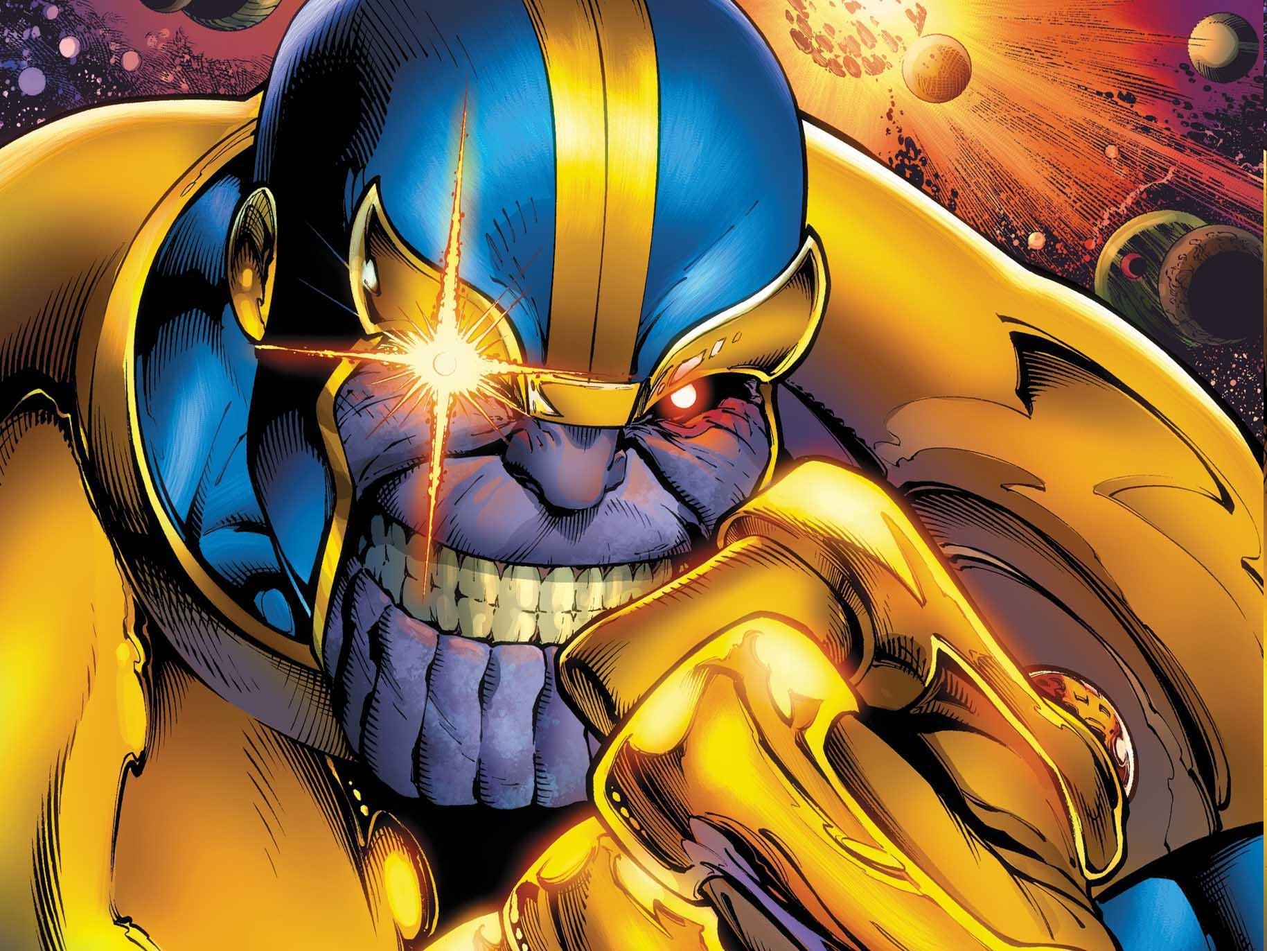 Thanos from Marvel Comics HD Wallpaper
