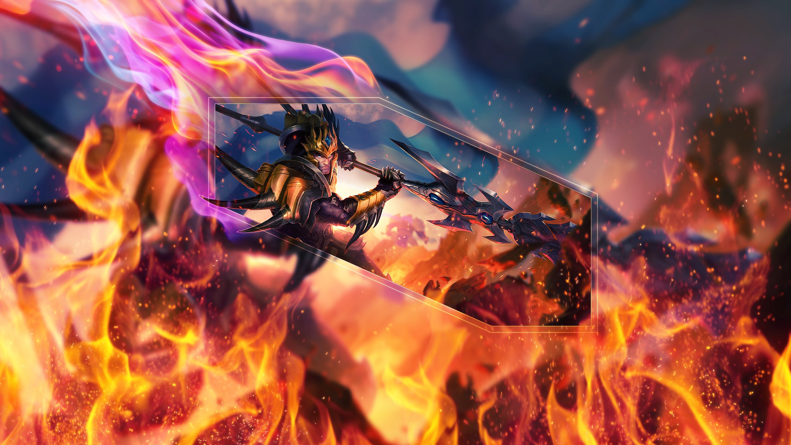 Jarvan IV from League of Legends HD Wallpaper