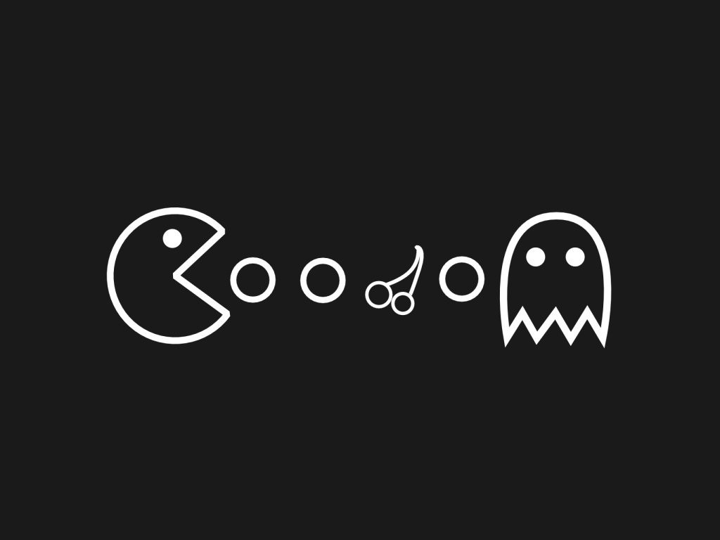 Google Pac-Man Ghost Logo HD Wallpaper
