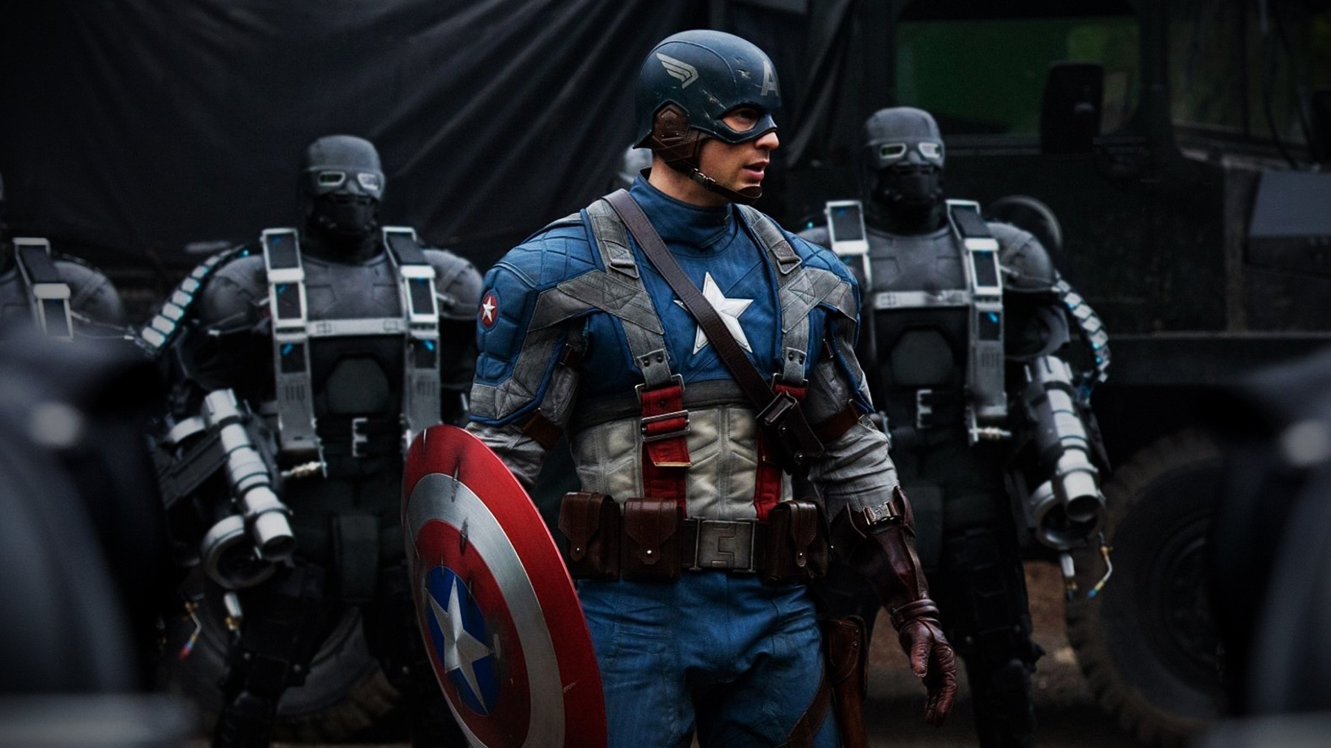 Captain America from Captain America: The First Avenger HD Wallpaper