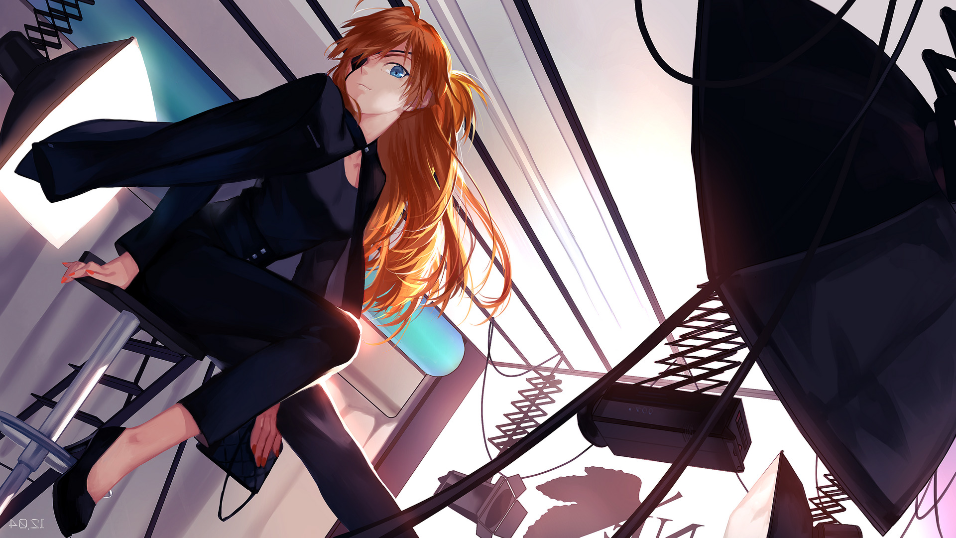 Asuka Langley Soryu from Neon Genesis Evangelion HD Wallpaper