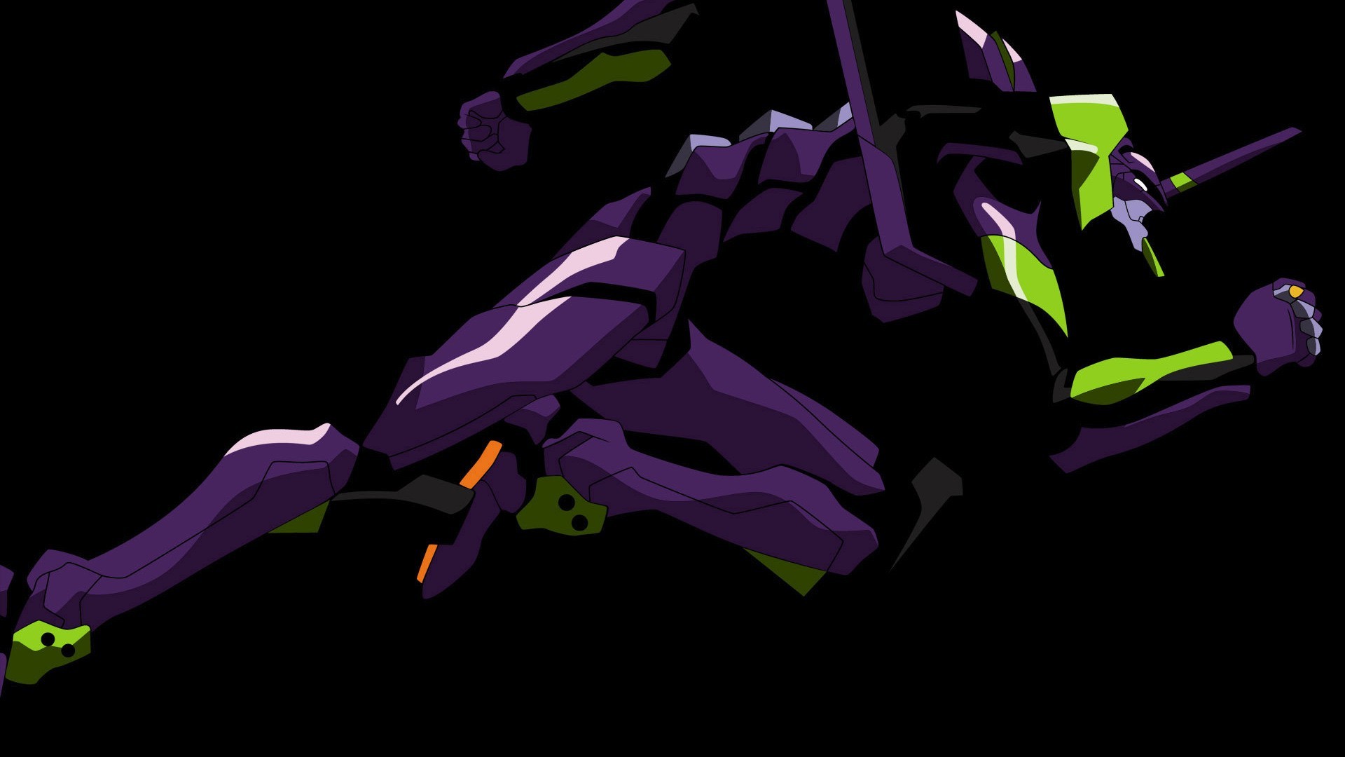 Eva Unit-01 from Neon Genesis Evangelion HD Wallpaper