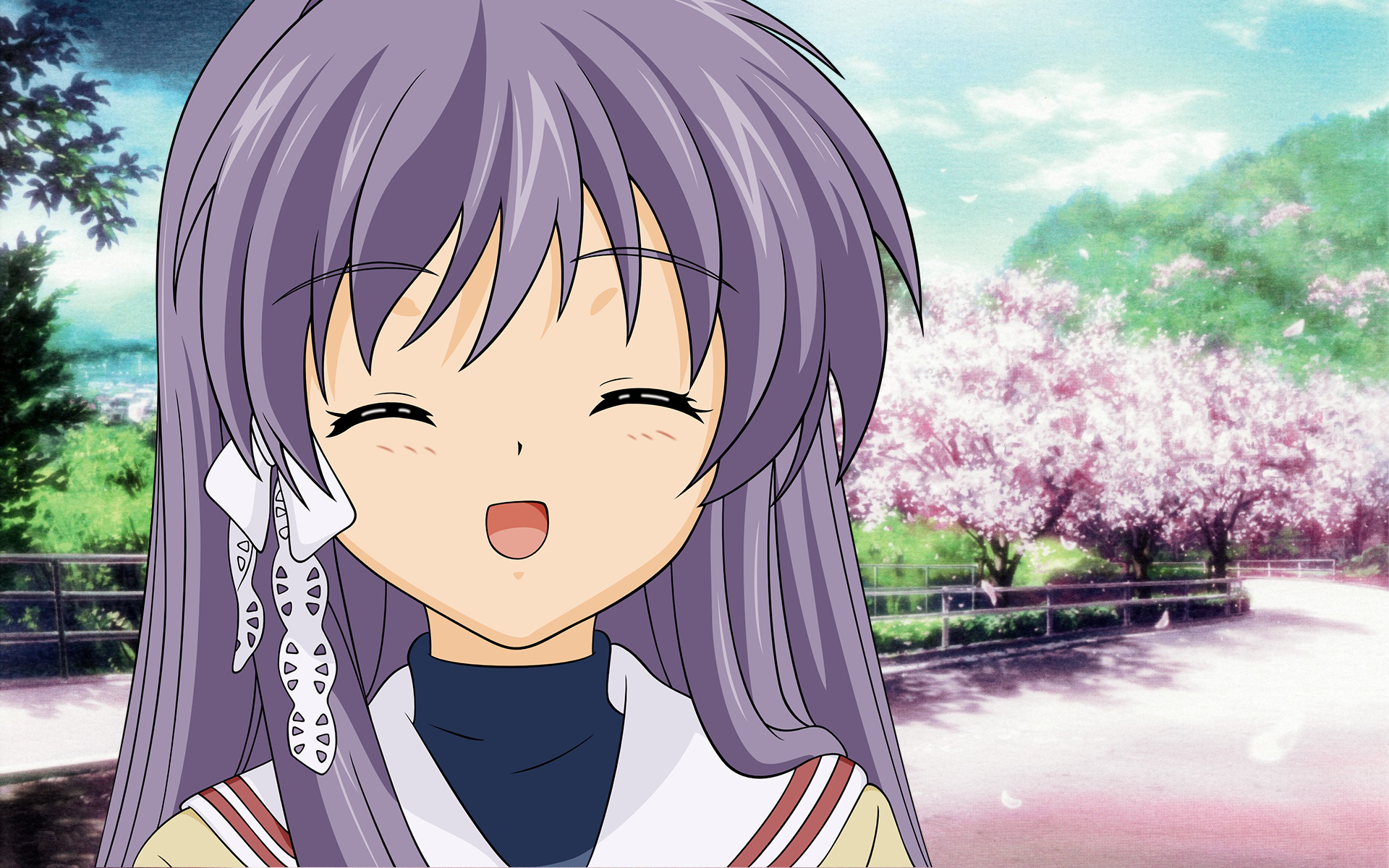 Kyou Fujibayashi from Clannad HD Wallpaper
