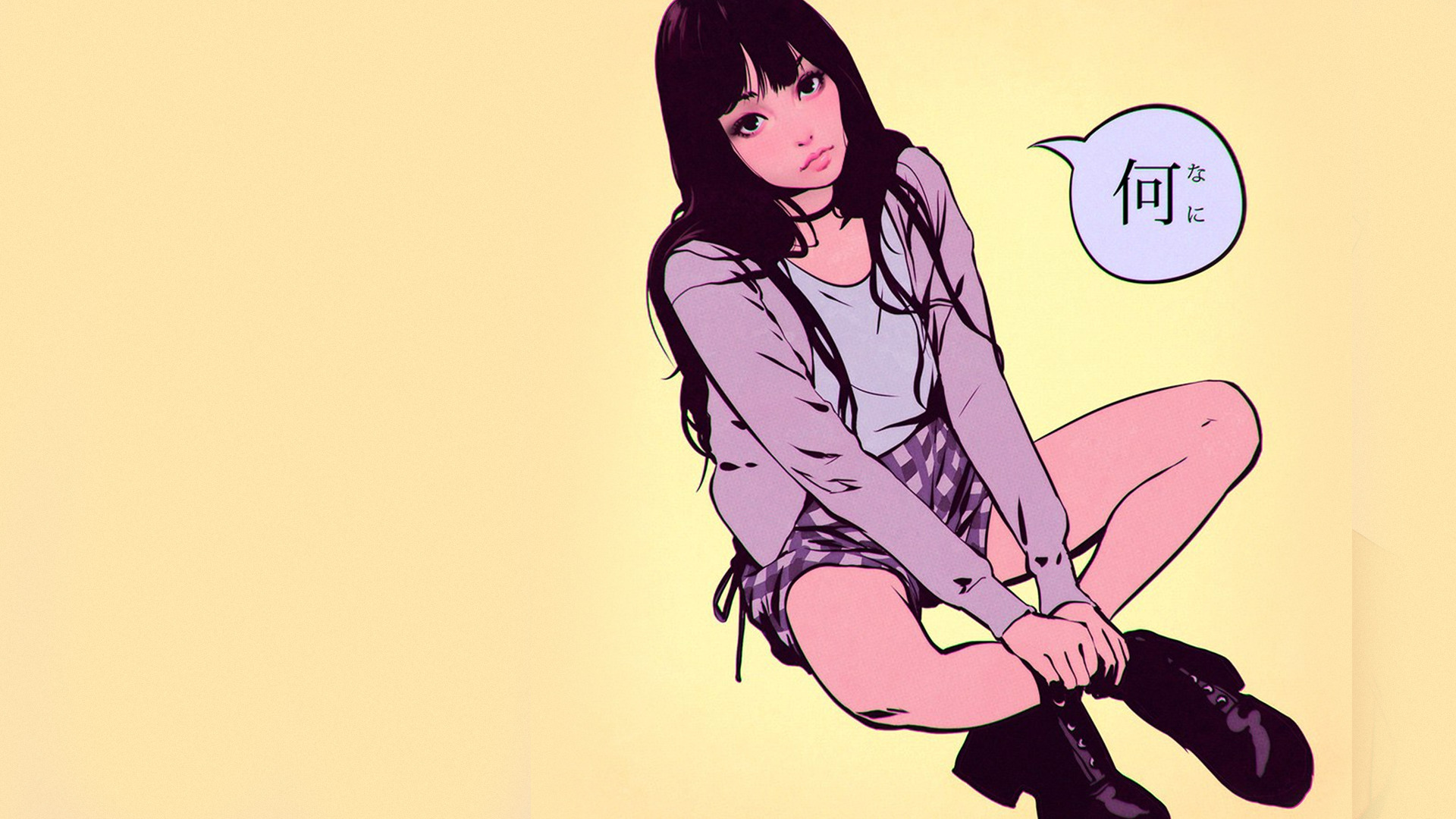 Artwork by Ilya Kuvshinov HD Wallpaper