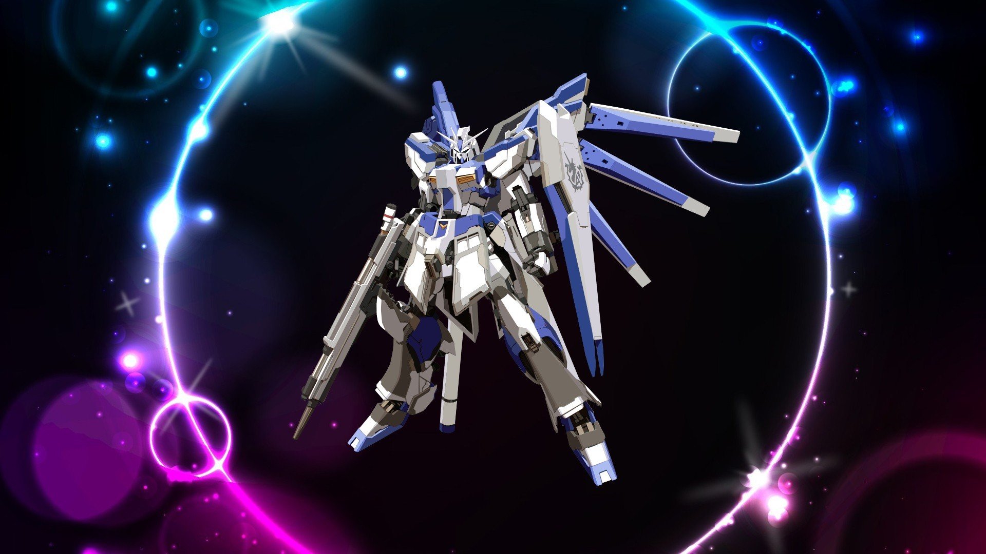 Hi-Nu Gundam from Mobile Suit Gundam: Char's Counterattack HD Wallpaper