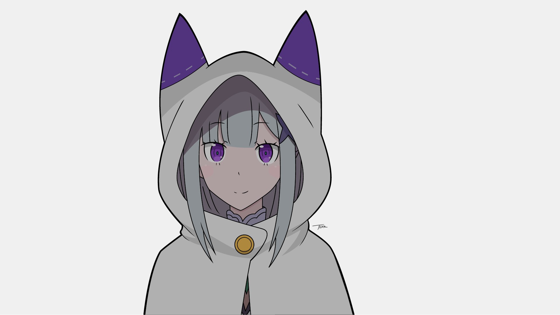 Emilia from Re: Zero HD Wallpaper
