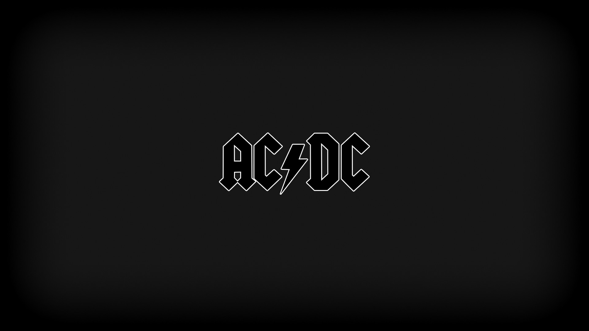 AC/DC logo HD Wallpaper