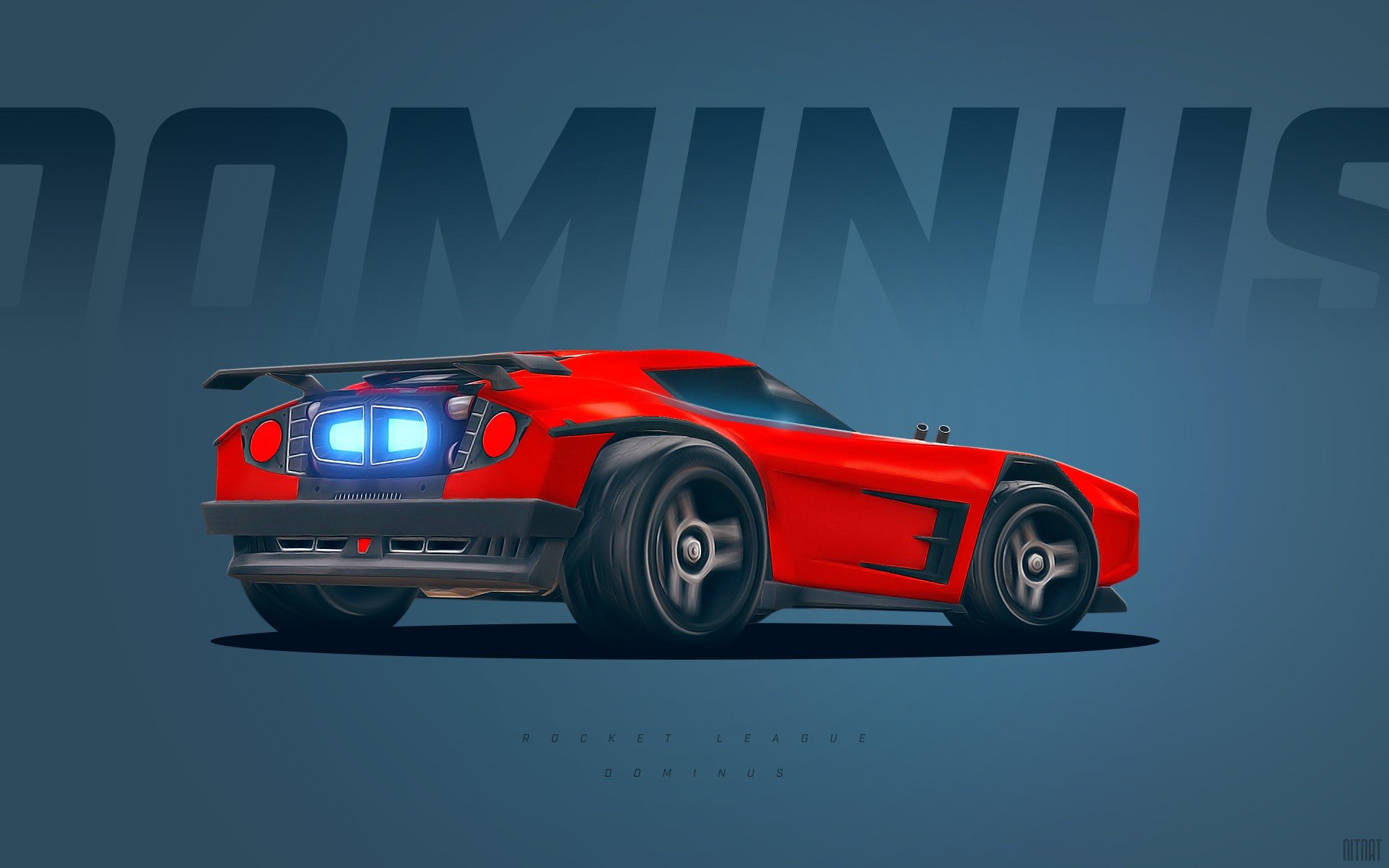 Rocket League Dominus car render HD Wallpaper