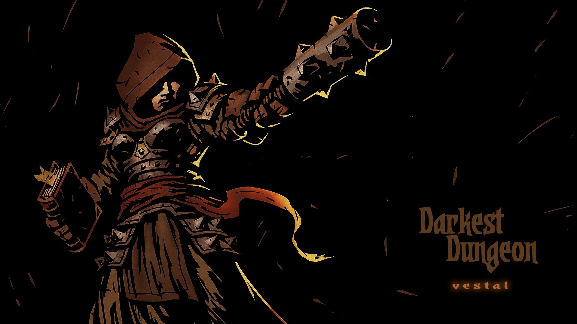Vestal from Darkest Dungeon HD Wallpaper