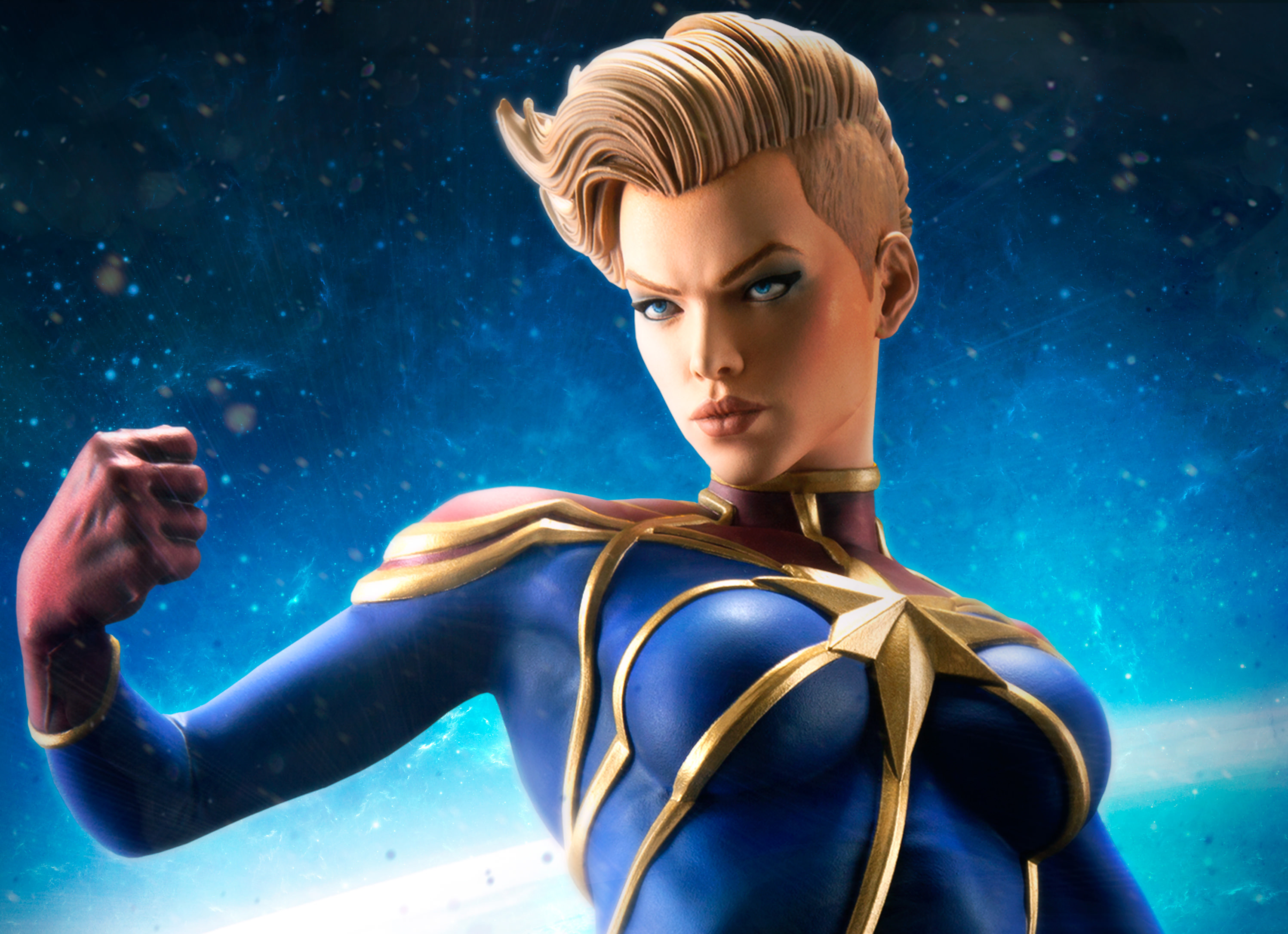 Captain Marvel from Marvel Comics HD Wallpaper