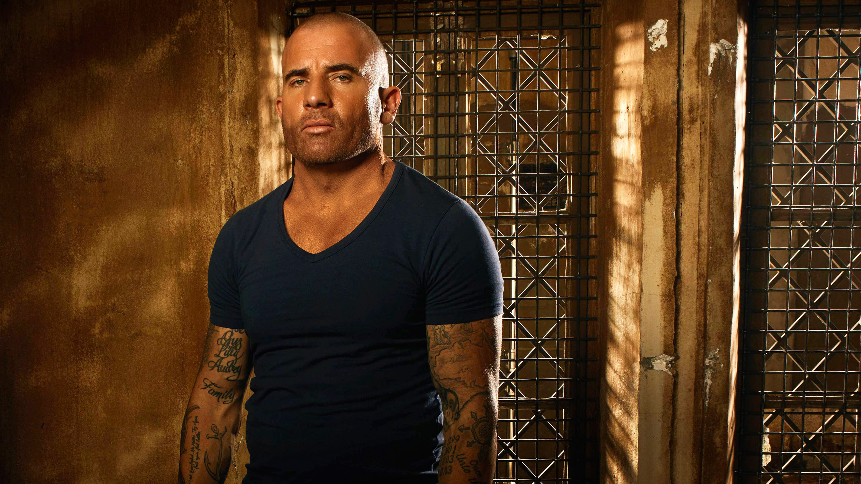 Dominic Purcell as Lincoln Burrows in Prison Break HD Wallpaper