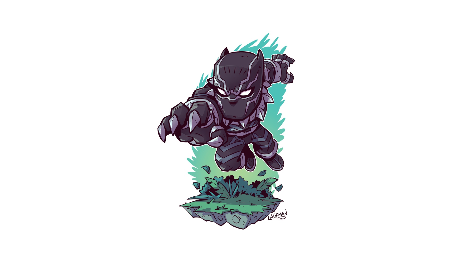 Black Panther from Marvel Comics HD Wallpaper