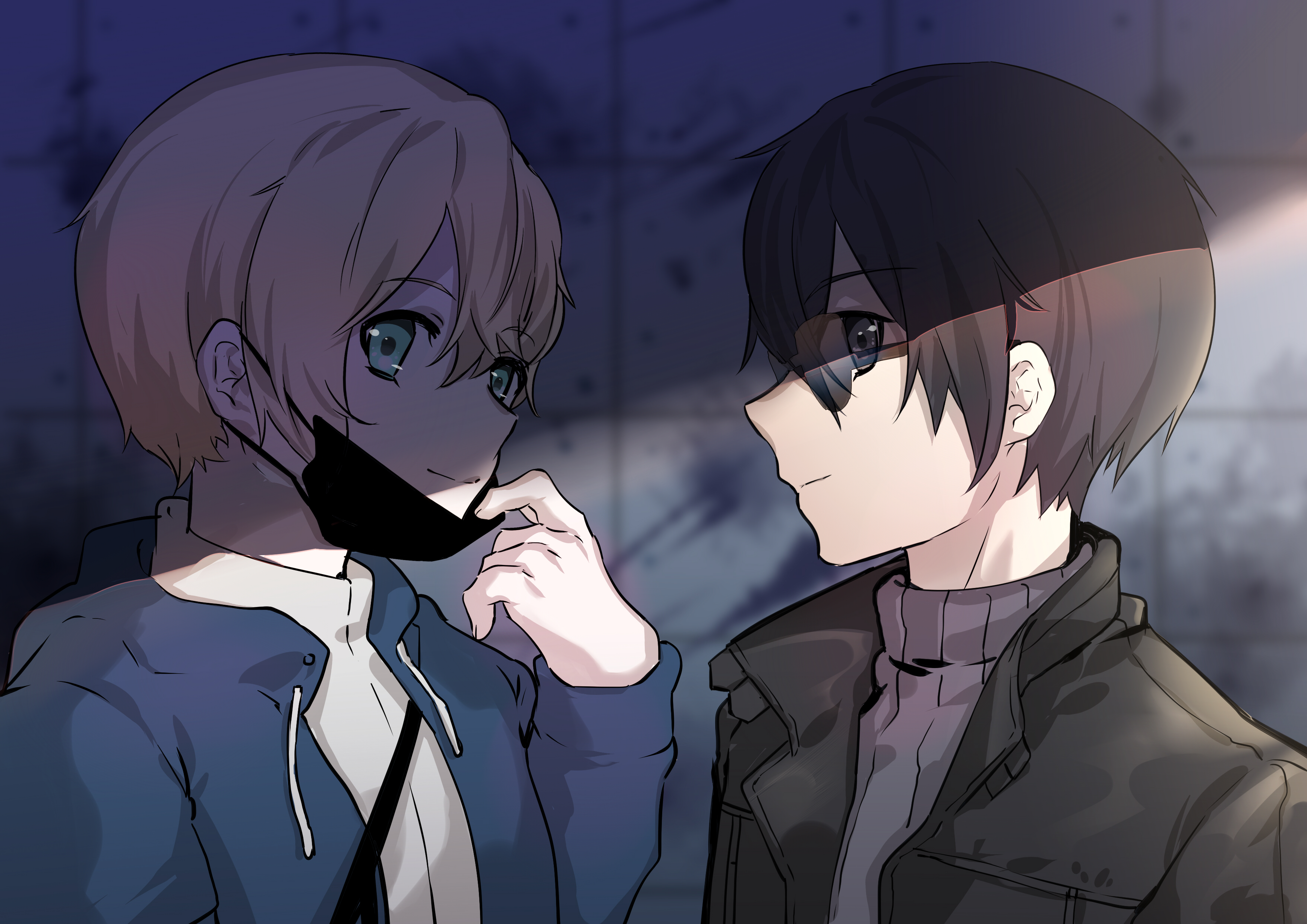 Eugeo and Kirito from Sword Art Online HD Wallpaper