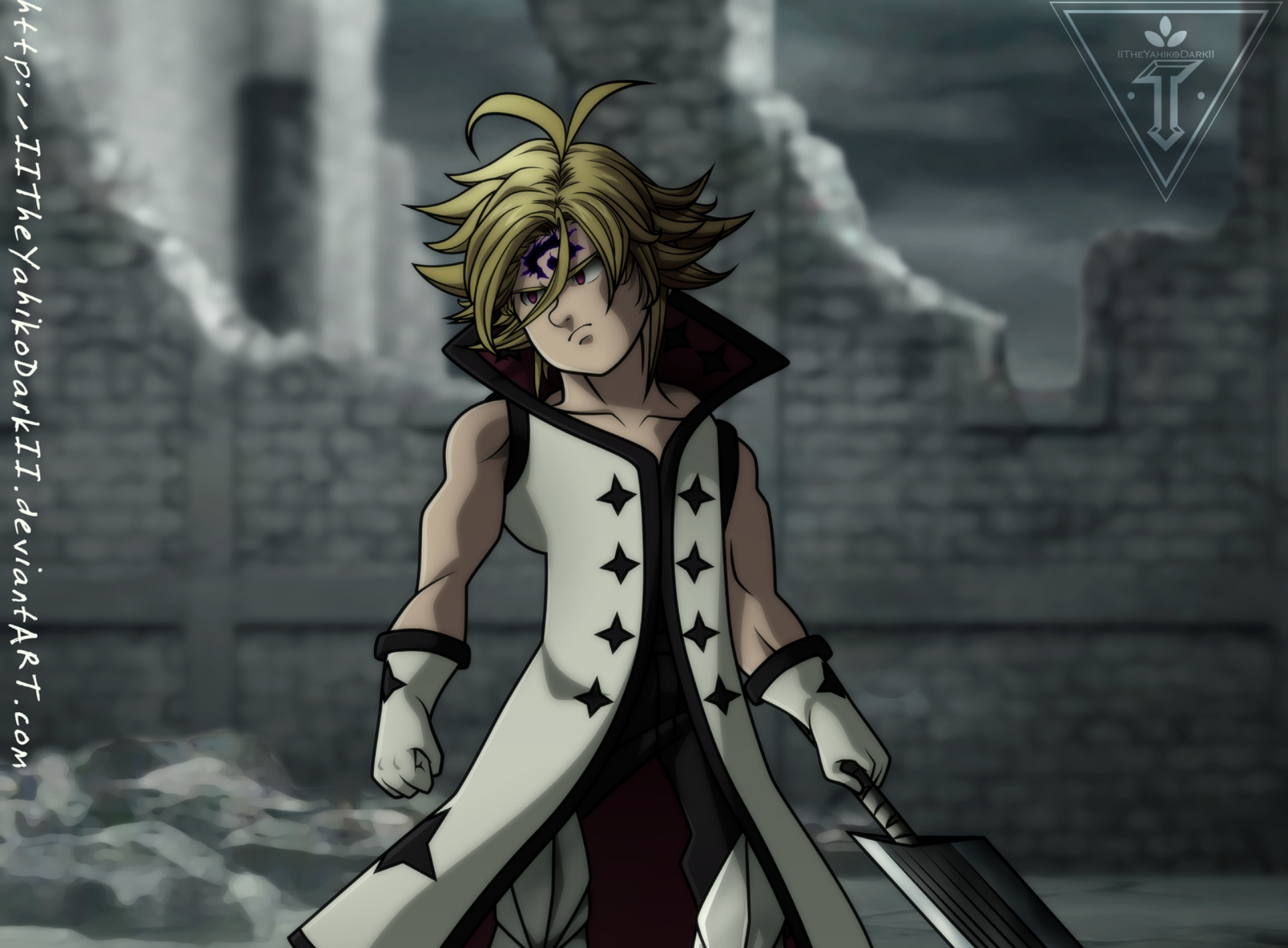 Meliodas from The Seven Deadly Sins HD Wallpaper