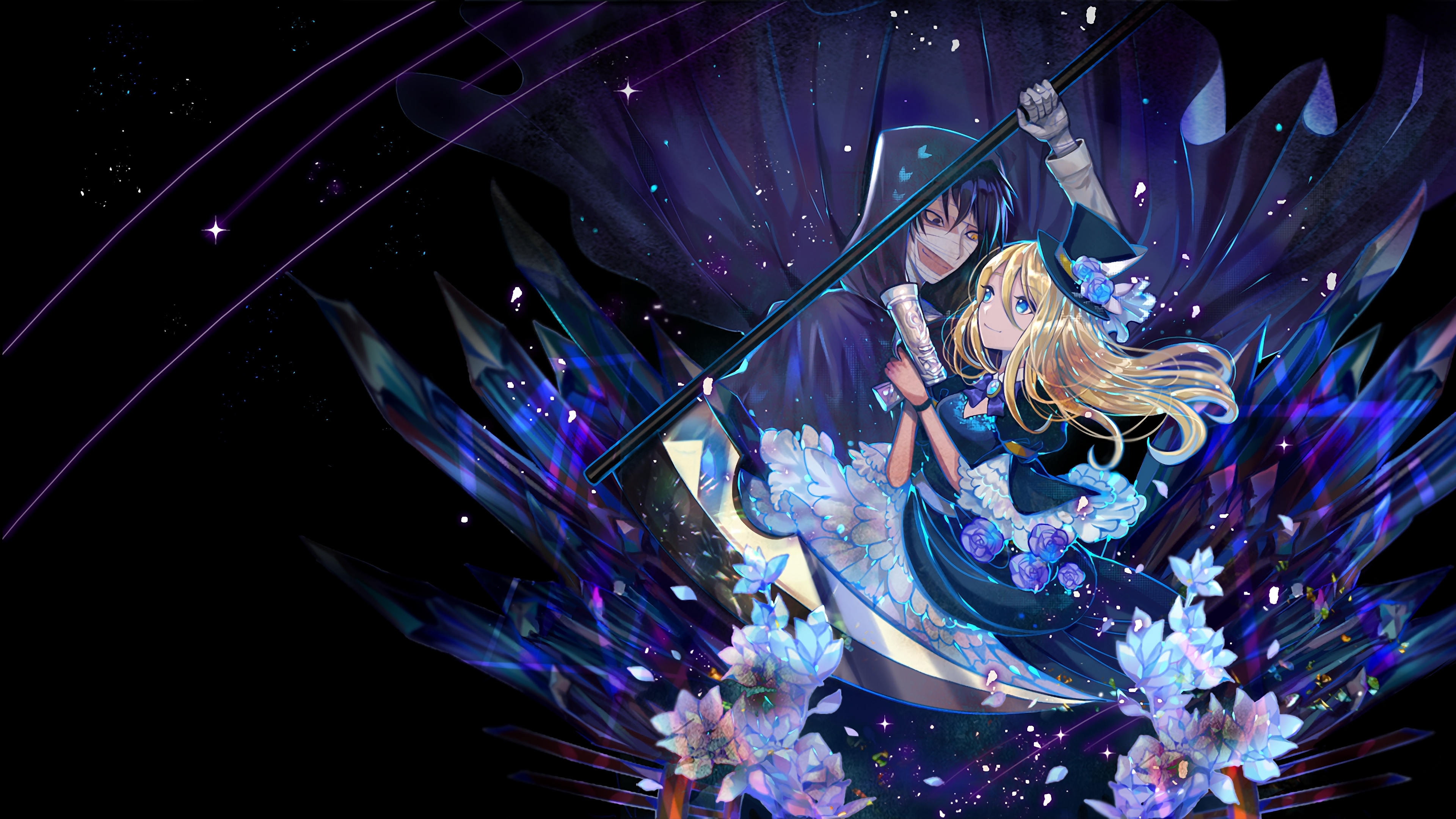 Rachel Gardner and Zack from Angels of Death HD Wallpaper