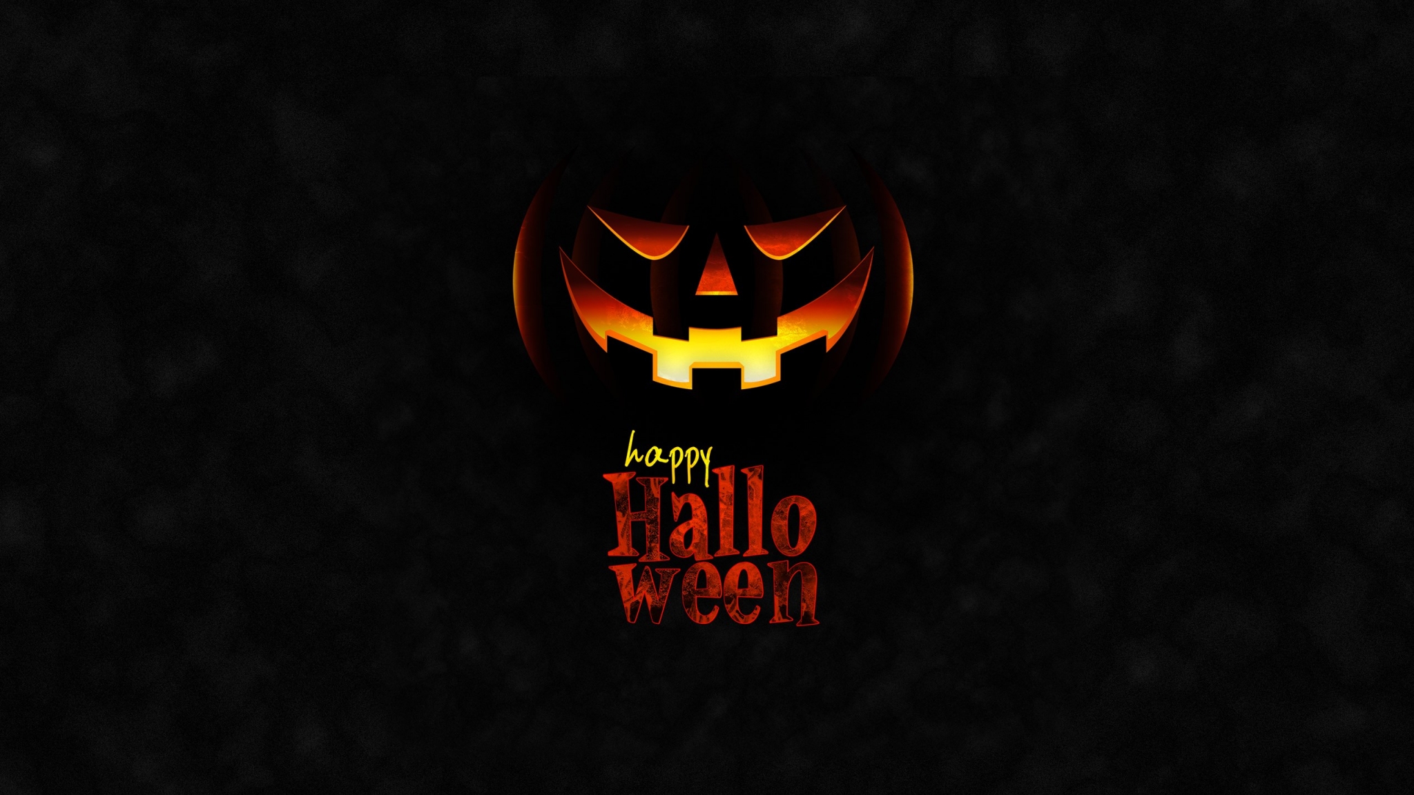 Happy Halloween Jack-o'-lantern HD Wallpaper
