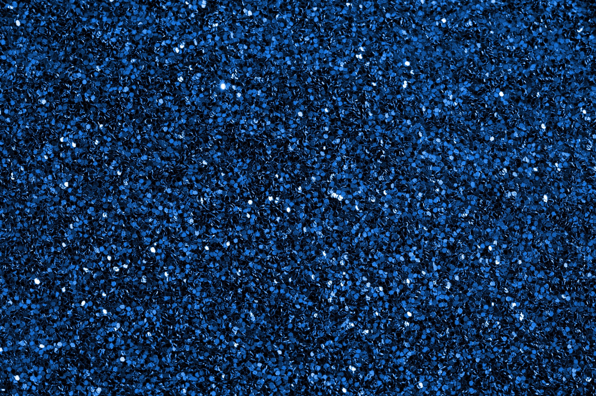 Blue Glitter Texture HD Wallpaper