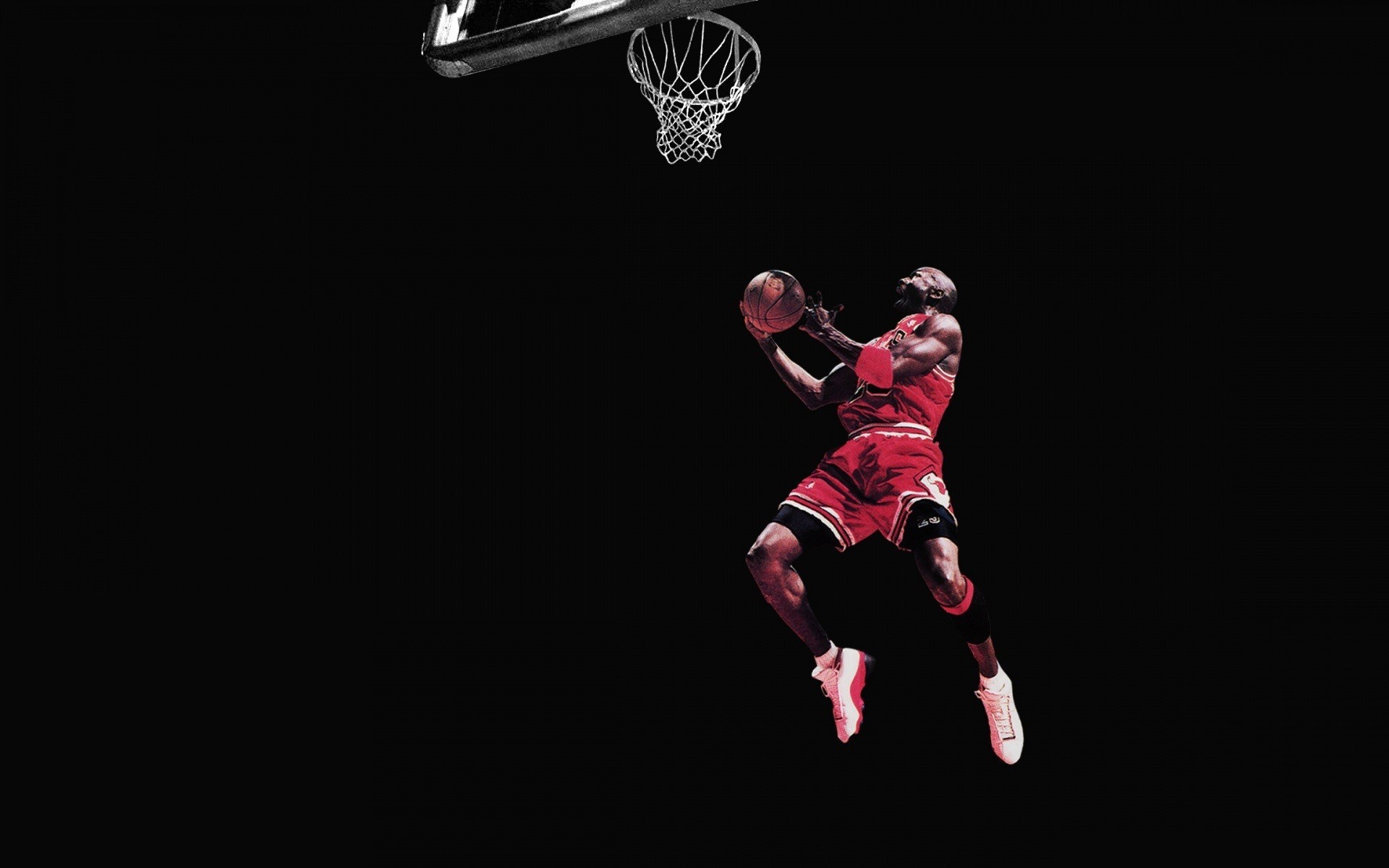 Michael Jordan dunking a basketball HD Wallpaper