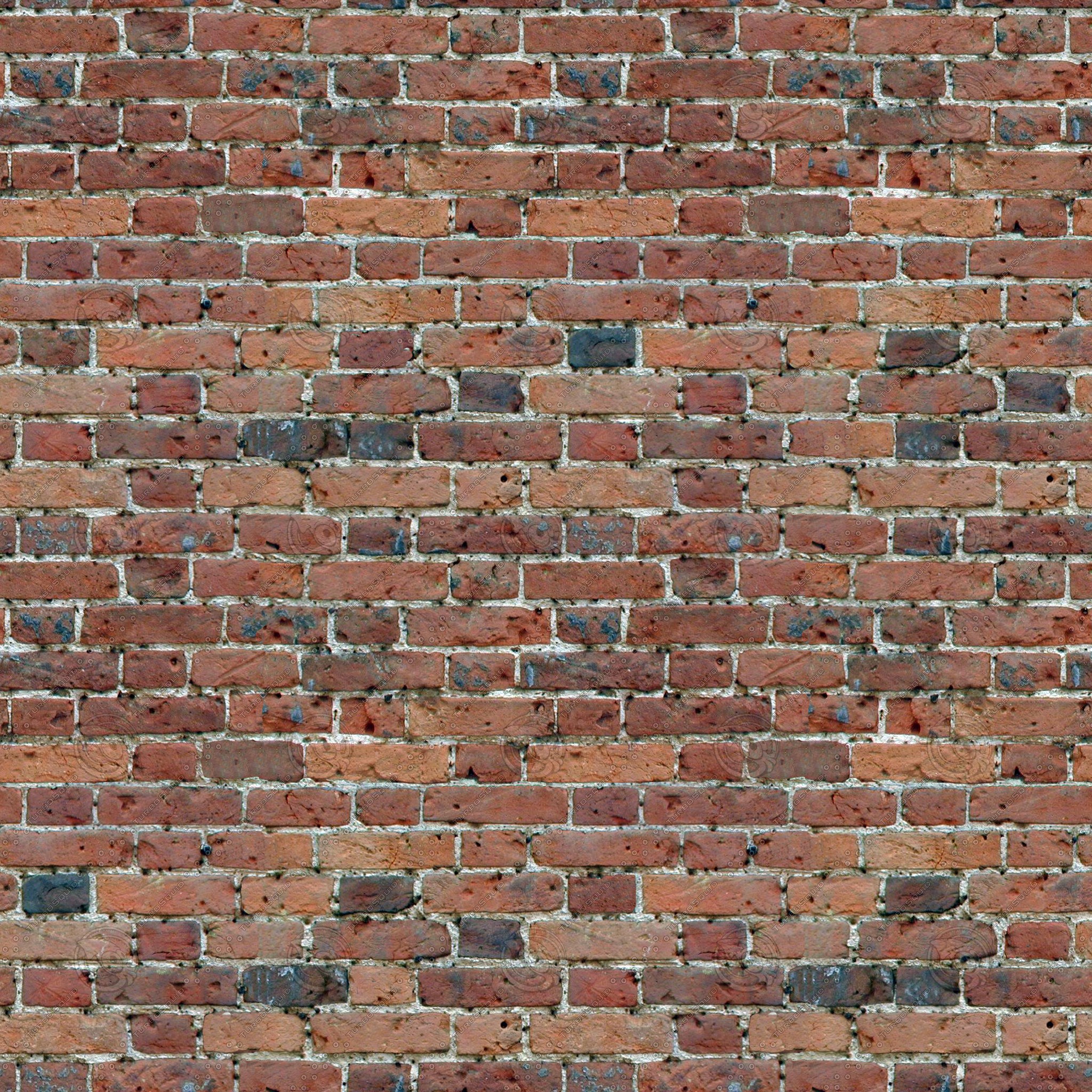 Seamless Red Brick Wall Texture HD Wallpaper