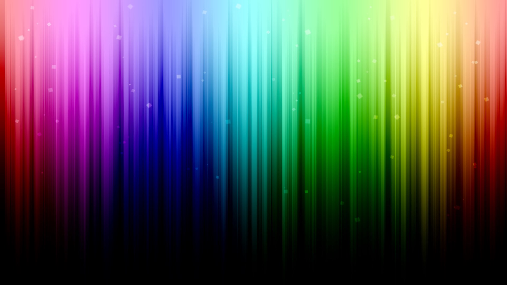 Rainbow vertical stripes with sparkles HD Wallpaper