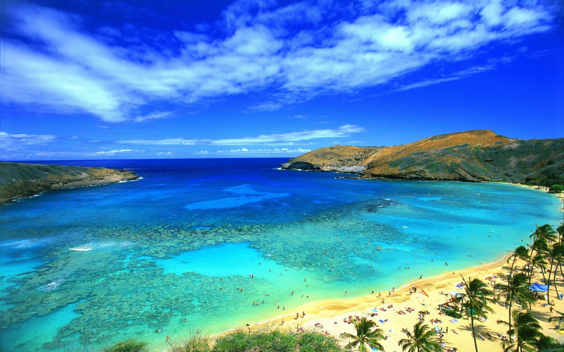 Hanauma Bay, Oahu, Hawaii HD Wallpaper