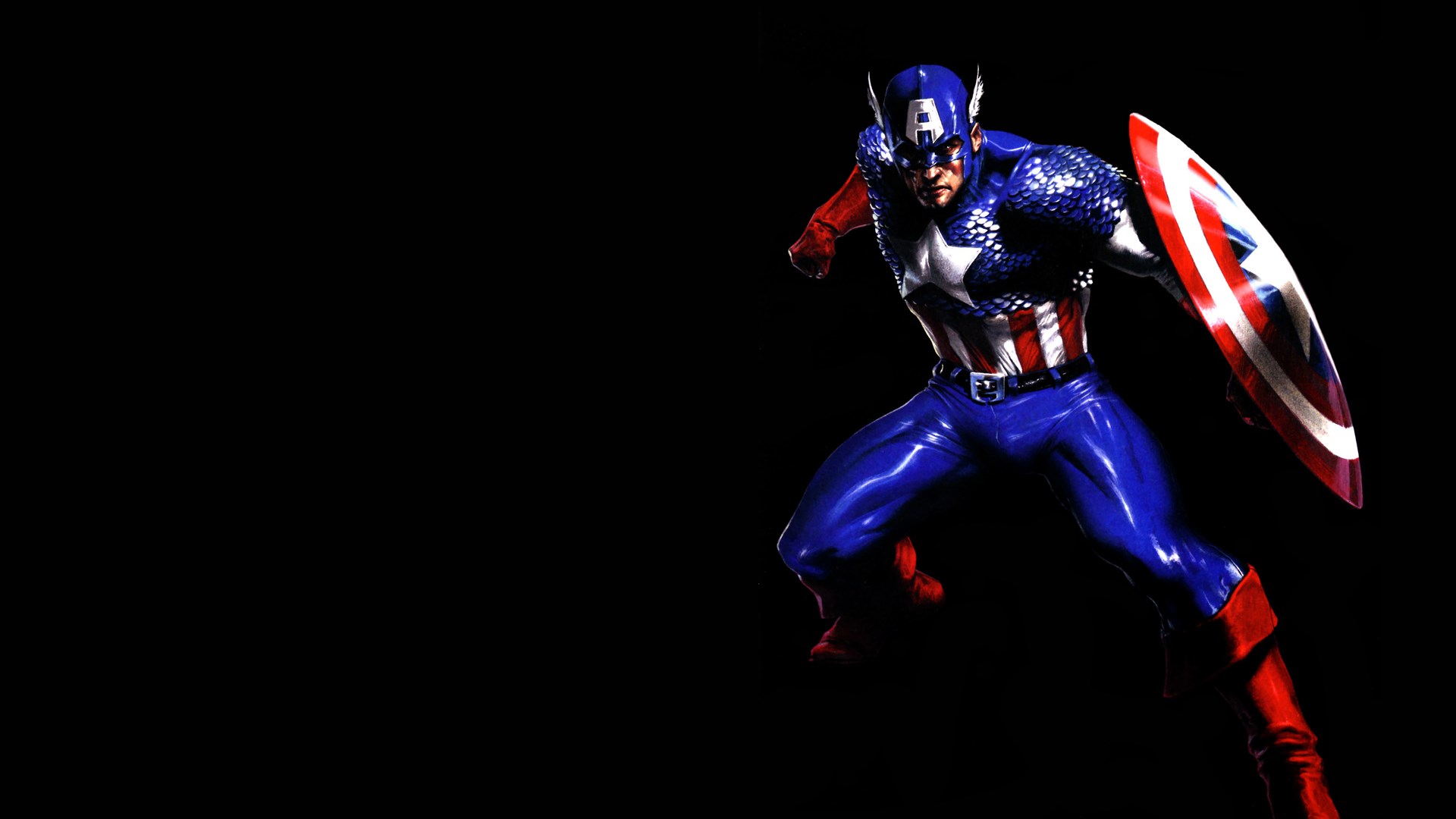 Captain America from Marvel Comics HD Wallpaper