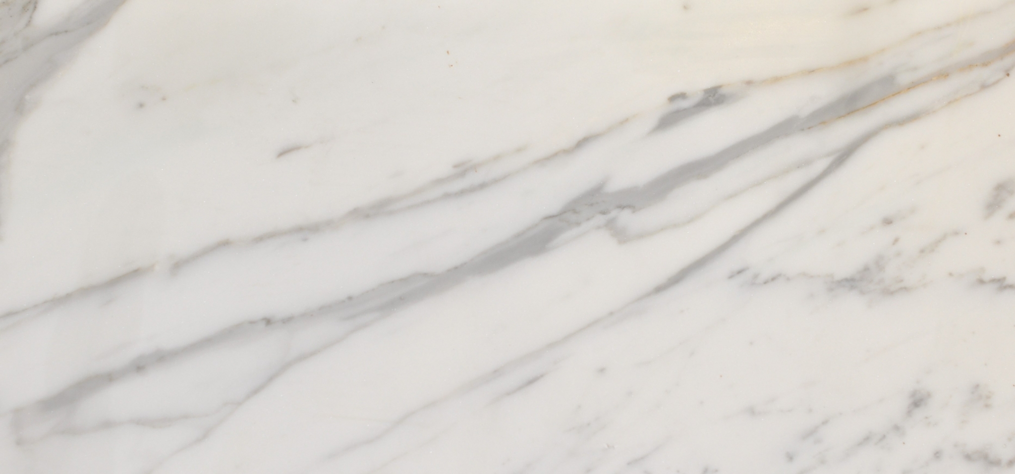 White marble with gray veins HD Wallpaper