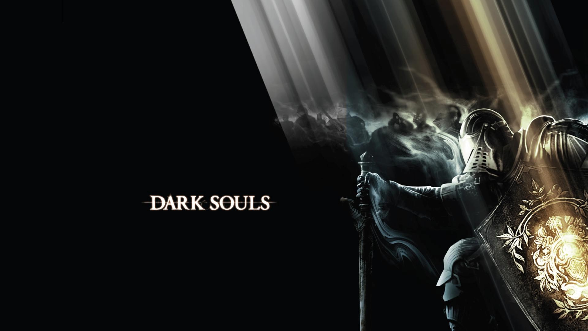 Dark Souls video game title screen HD Wallpaper