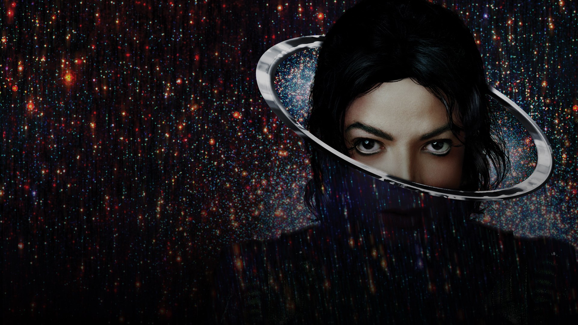 Michael Jackson in space with a ring HD Wallpaper