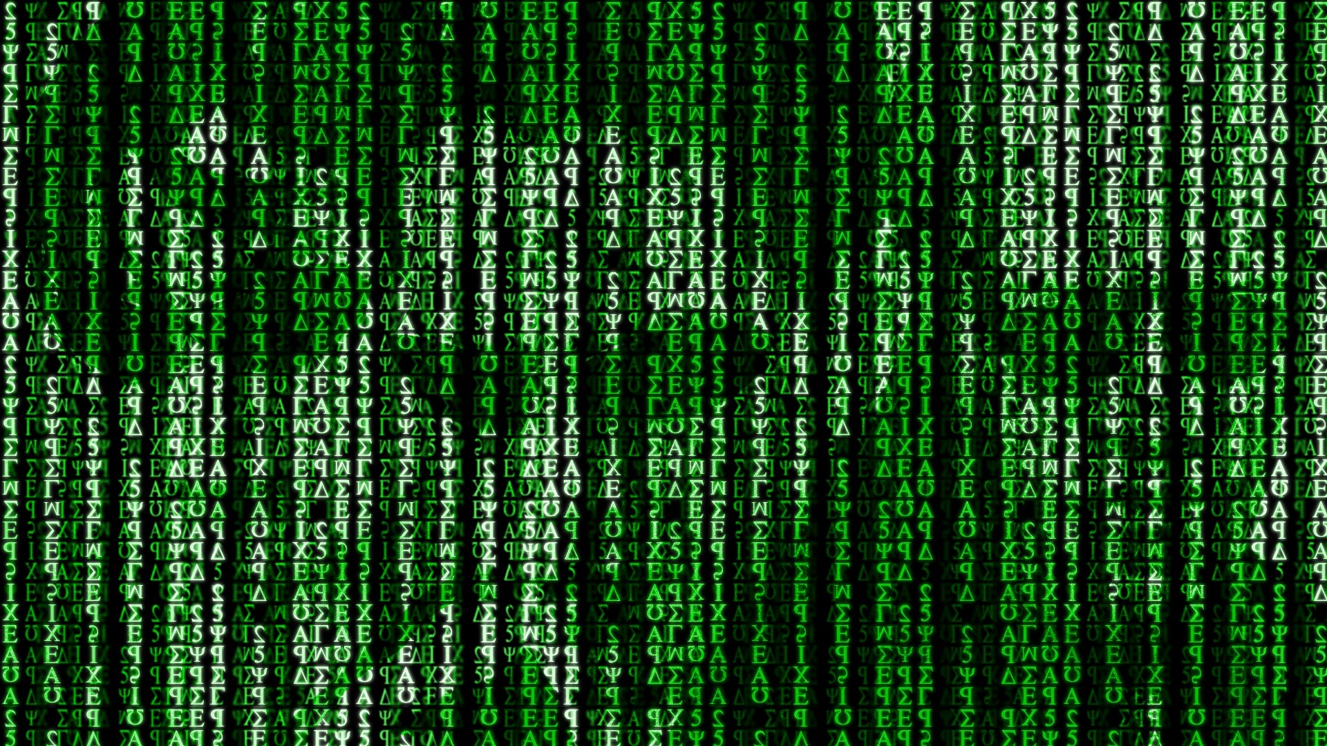 Matrix digital rain HD Wallpaper