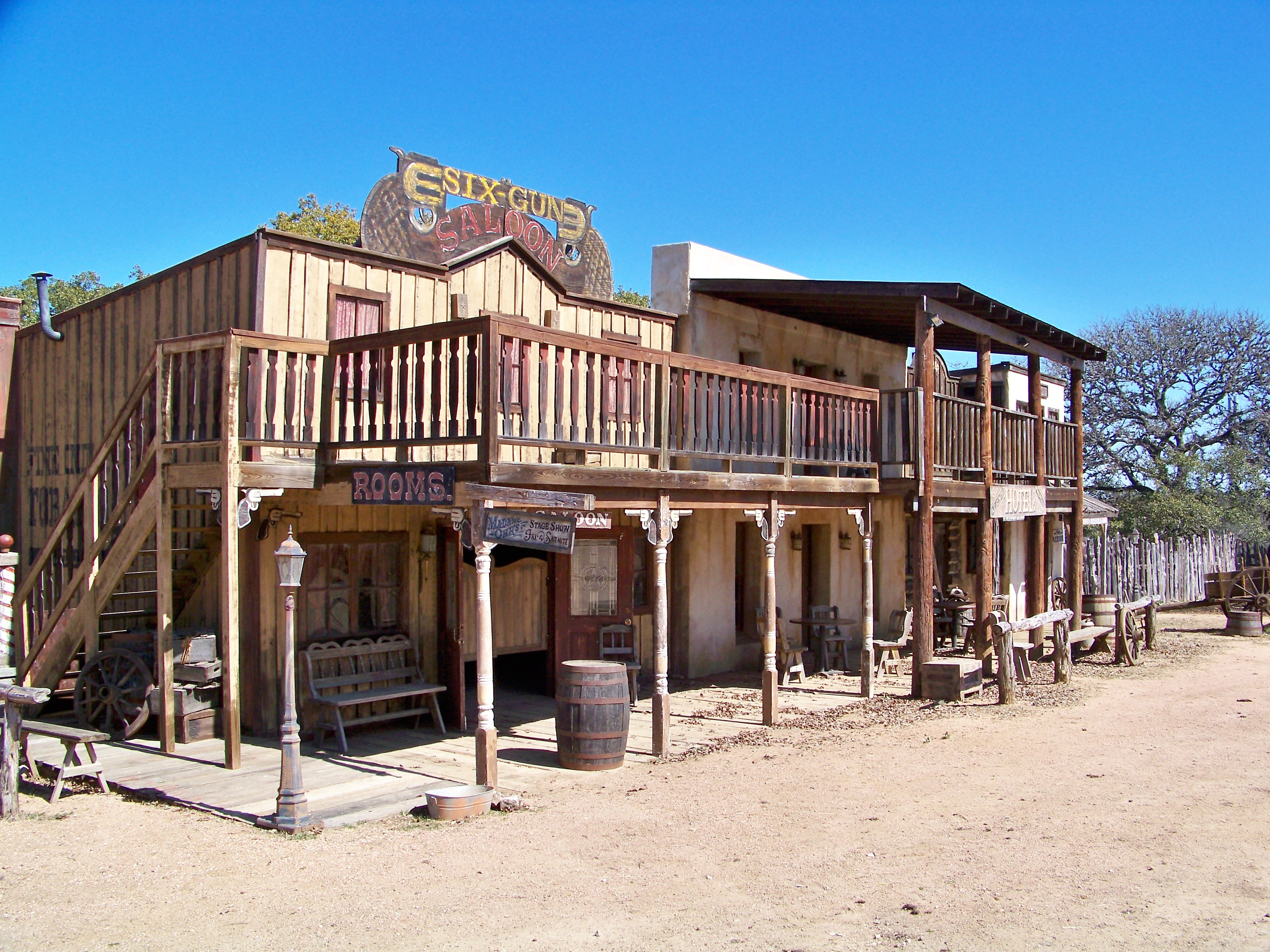 Donley's Wild West Town Saloon and Rooms HD Wallpaper