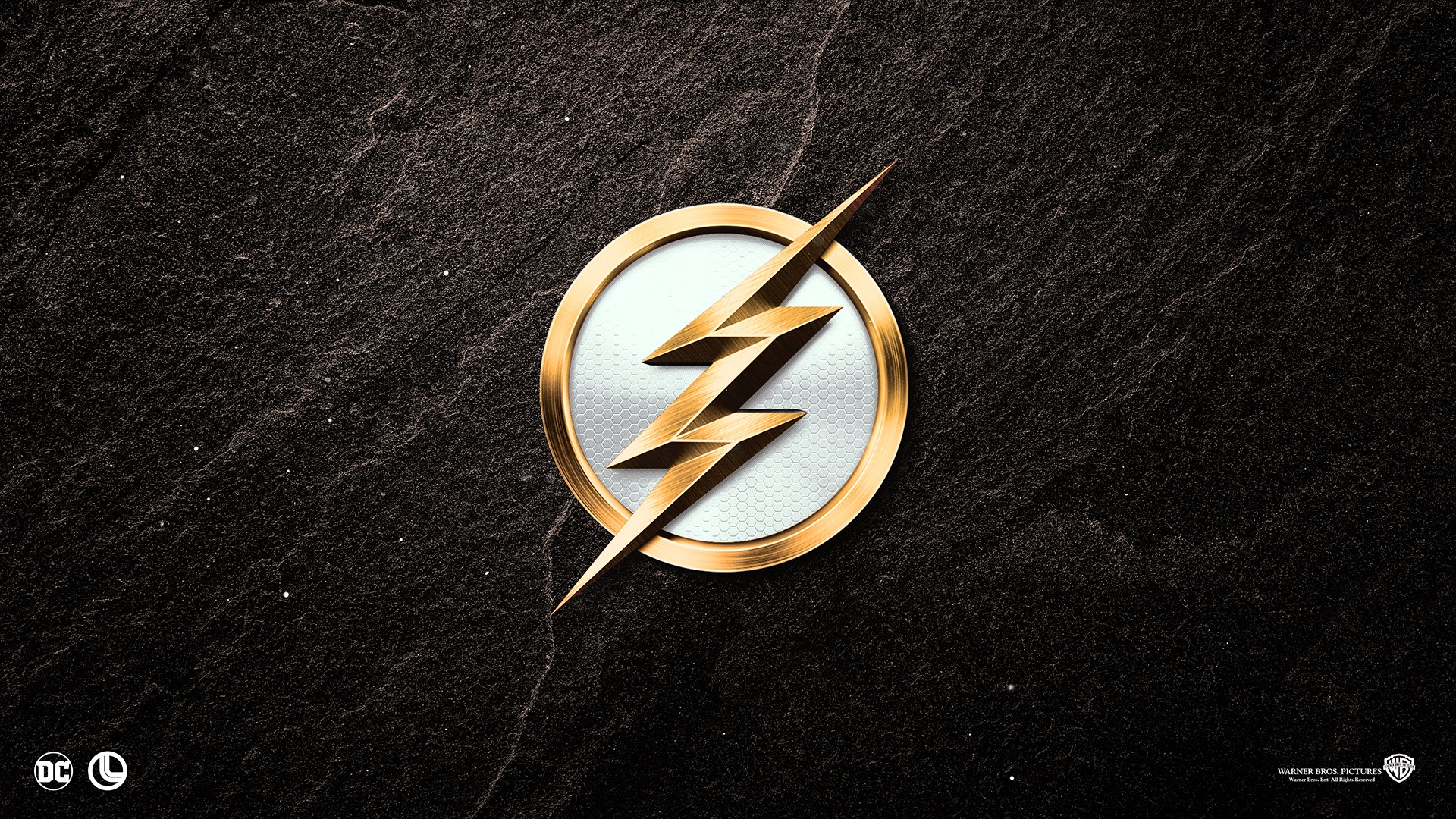 The Flash Logo from DC Comics HD Wallpaper