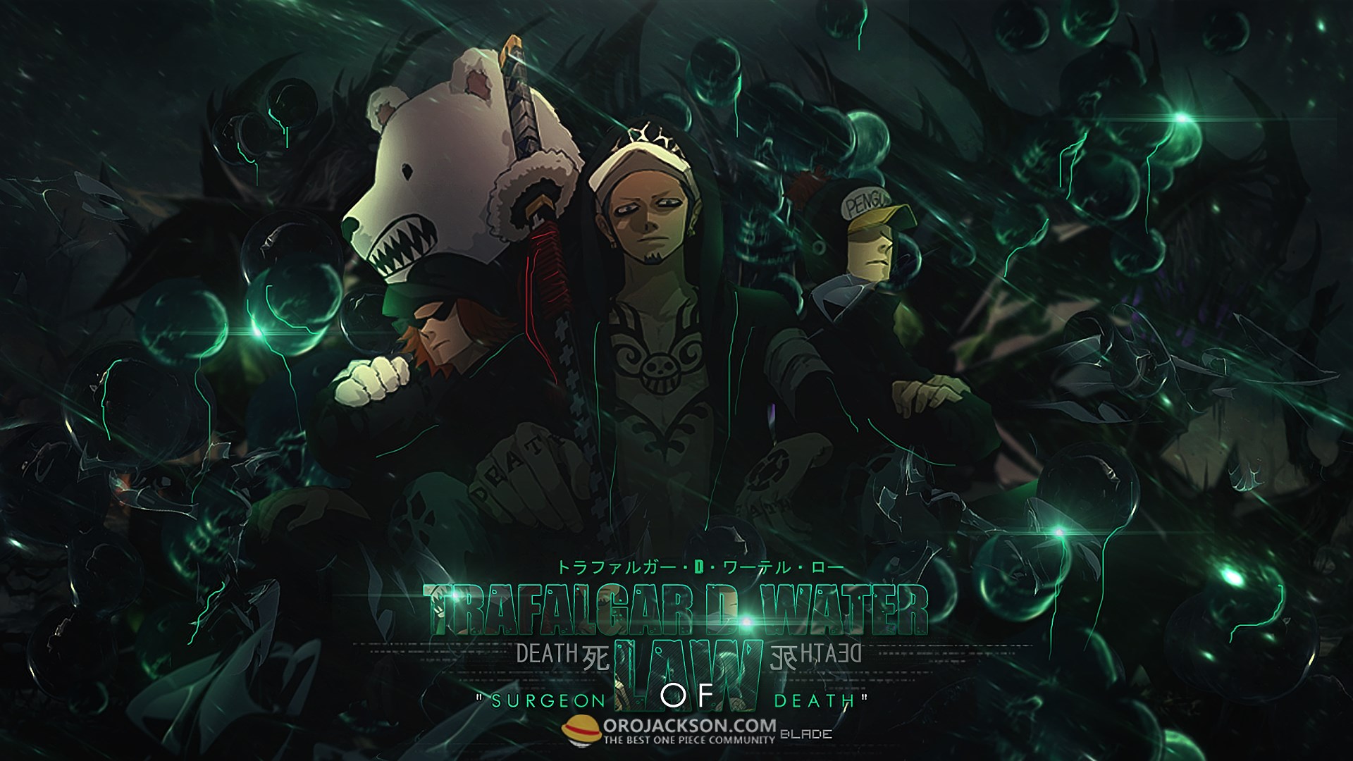 Trafalgar D. Water Law from One Piece HD Wallpaper