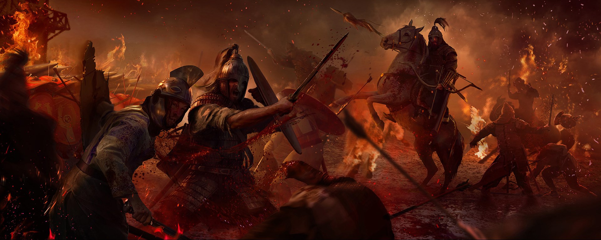 Total War: Attila battle scene HD Wallpaper