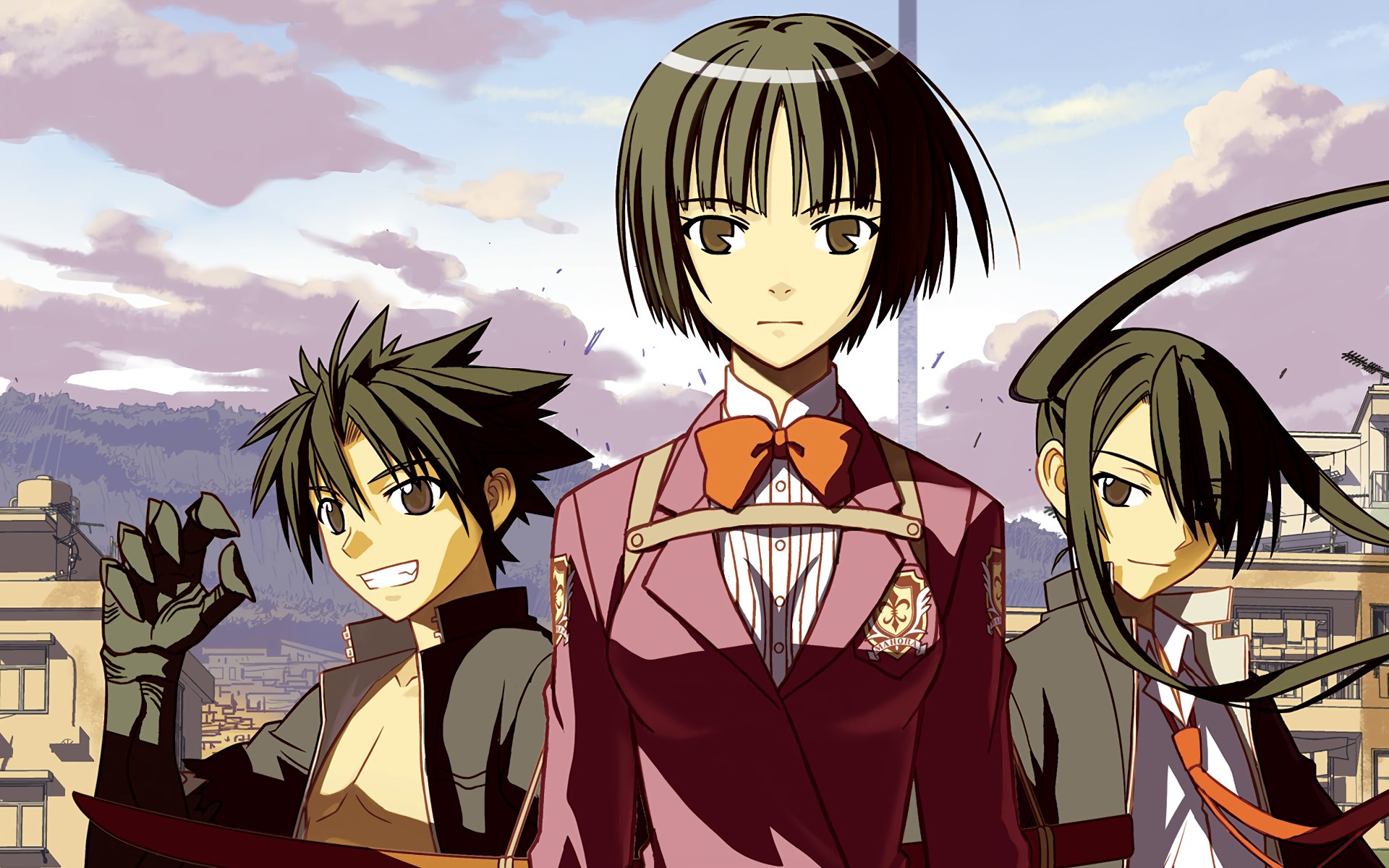 UQ Holder! Characters HD Wallpaper
