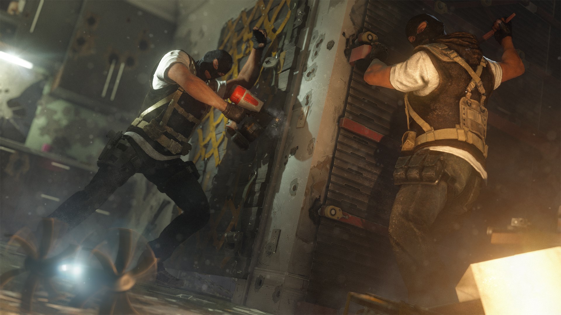 Tom Clancy's Rainbow Six Siege: Two Operators Breach Wall HD Wallpaper