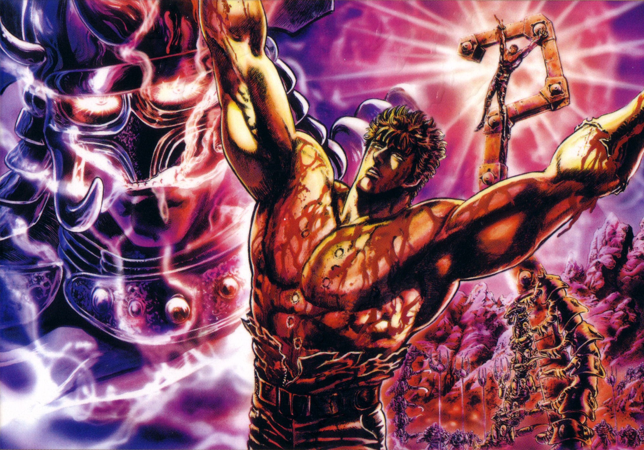 Kenshiro from Fist of the North Star HD Wallpaper