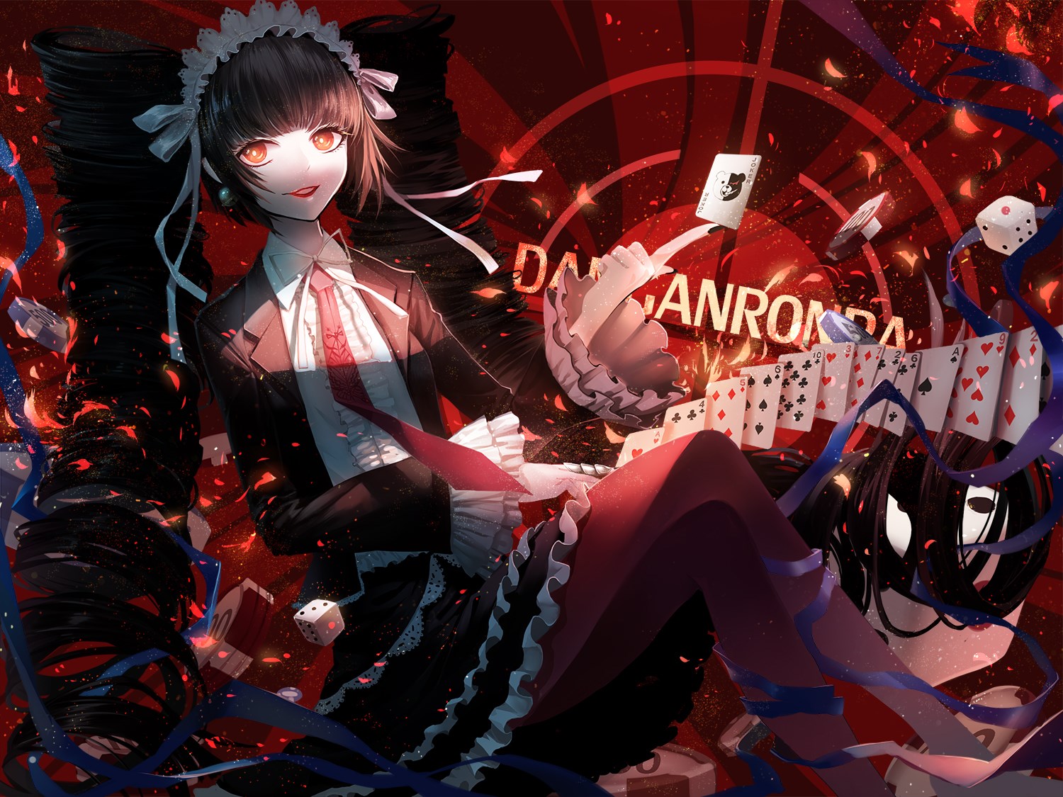 Celestia Ludenberg from Danganronpa HD Wallpaper