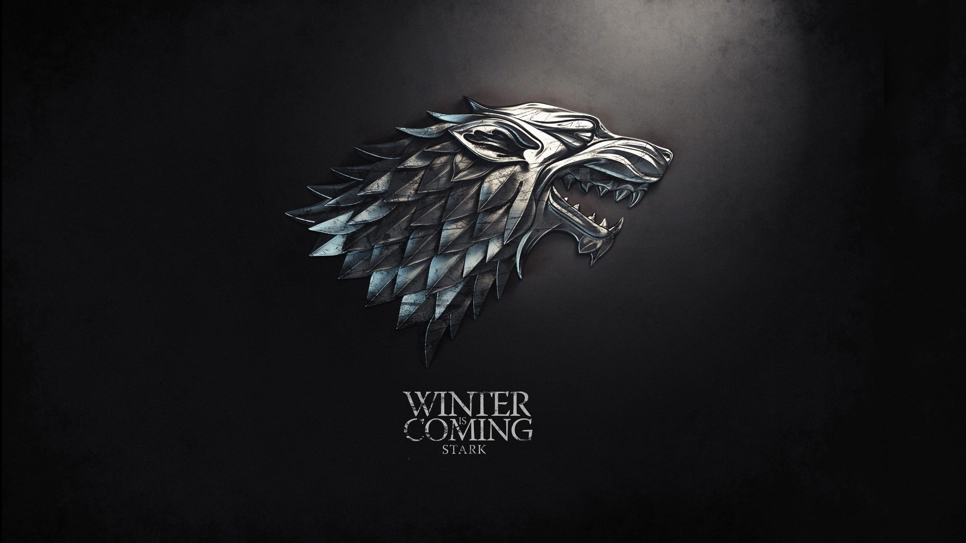Game of Thrones Stark Winter is Coming Logo HD Wallpaper