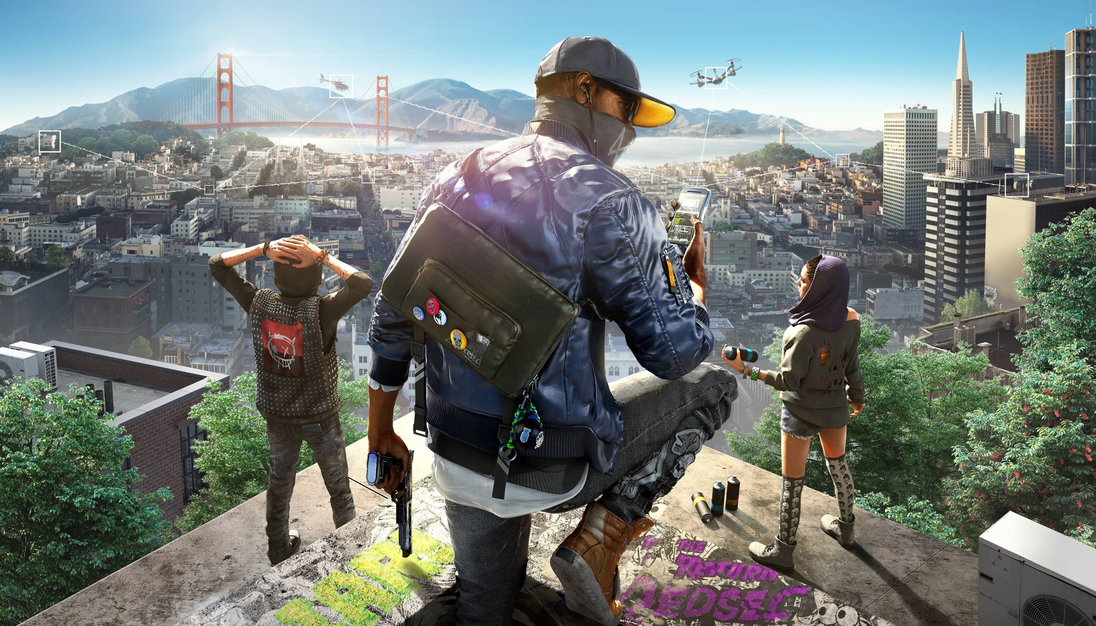Watch Dogs 2 4K HD Wallpaper
